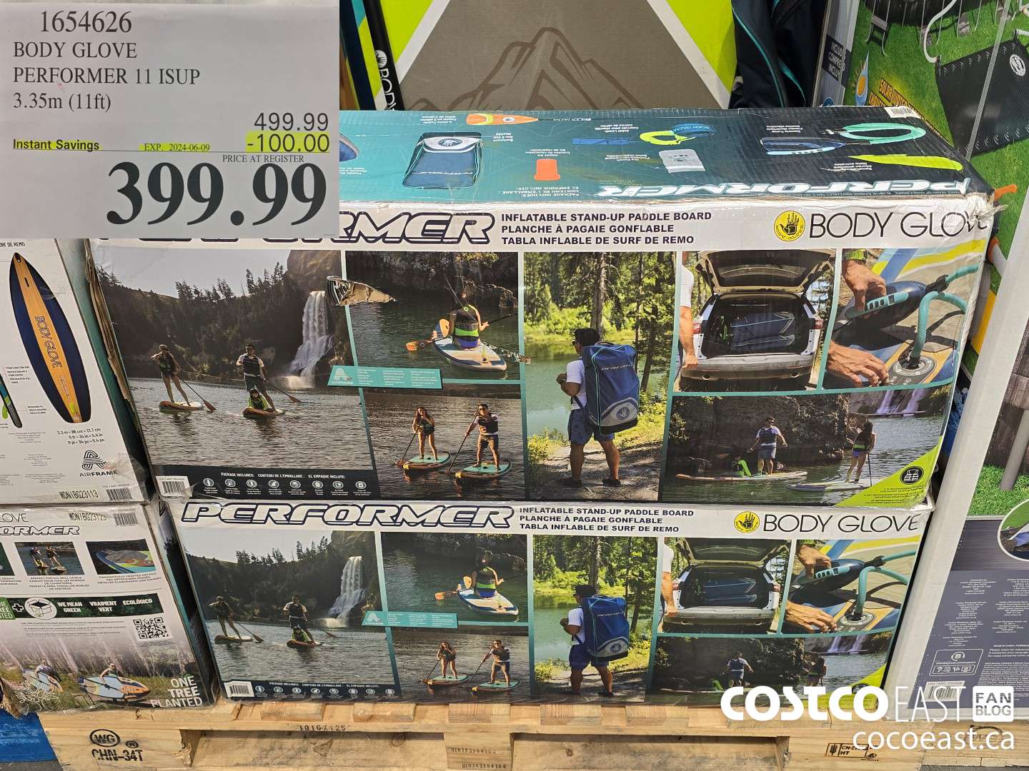 1654626 BODY GLOVE PERFORMER 11 ISUP 3.35m (11ft) ($100.00 INSTANT SAVINGS EXPIRES ON 2024-06-09) $399.99