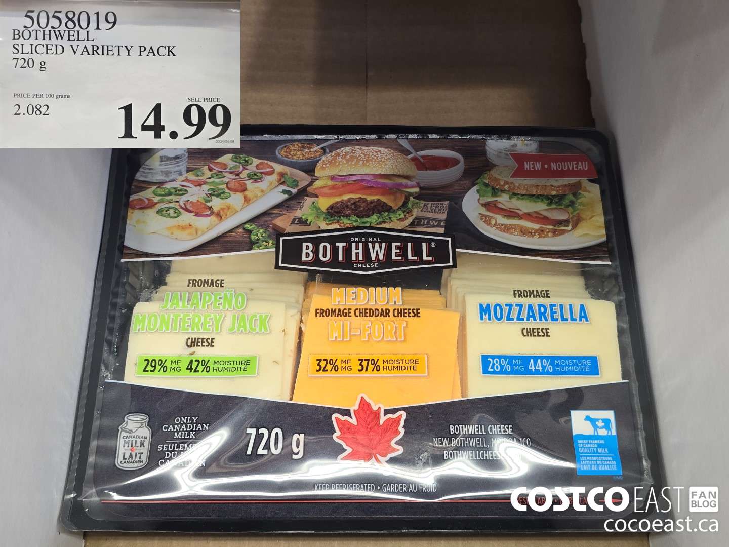 5058019 BOTHWELL SLICED VARIETY PACK 720 g $14.99