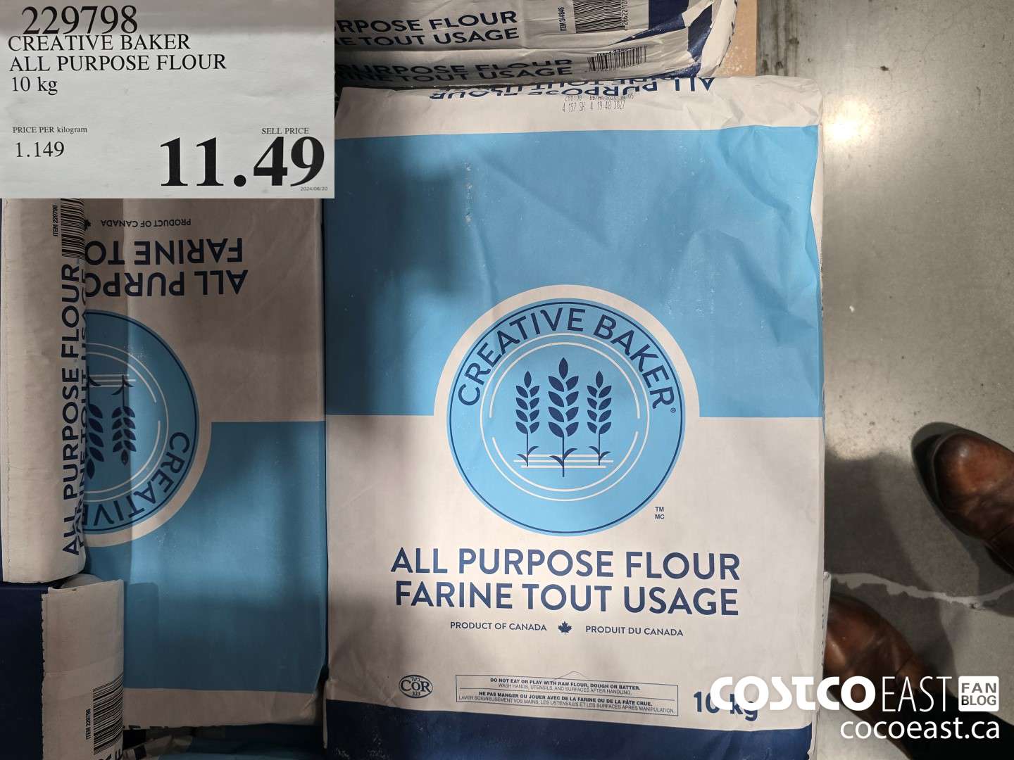 229798 CREATIVE BAKER ALL PURPOSE FLOUR 10 kg $11.49