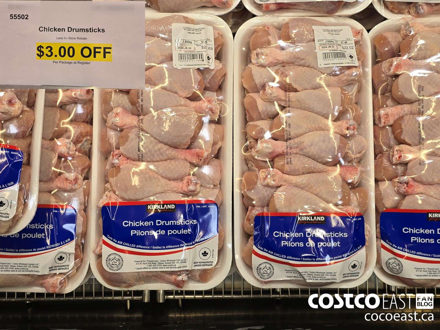 55502 Chicken Drumsticks ($3.00 INSTANT SAVINGS)