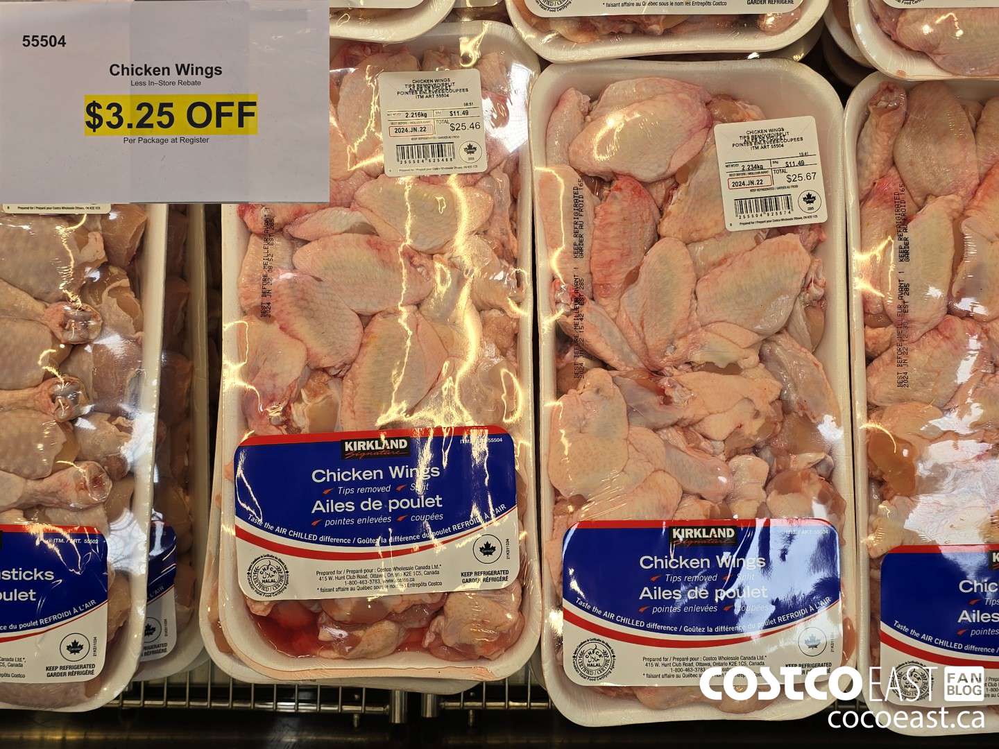 55504 Chicken Wings ($3.25 INSTANT SAVINGS)