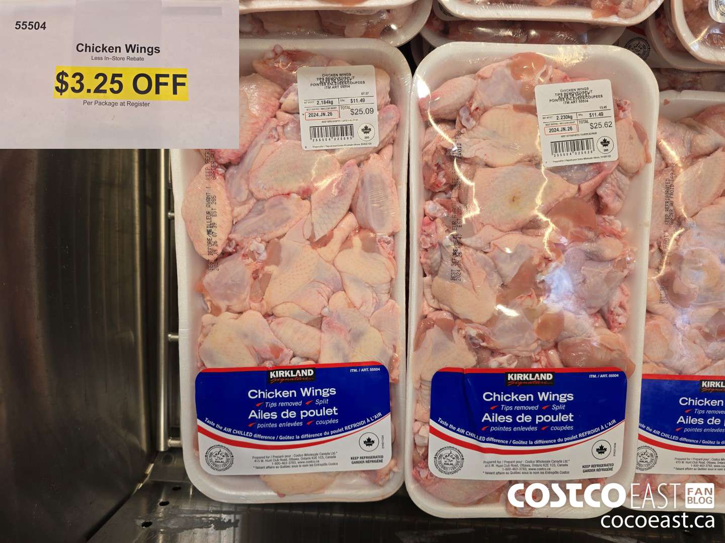 55504 Chicken Wings ($3.25 INSTANT SAVINGS)