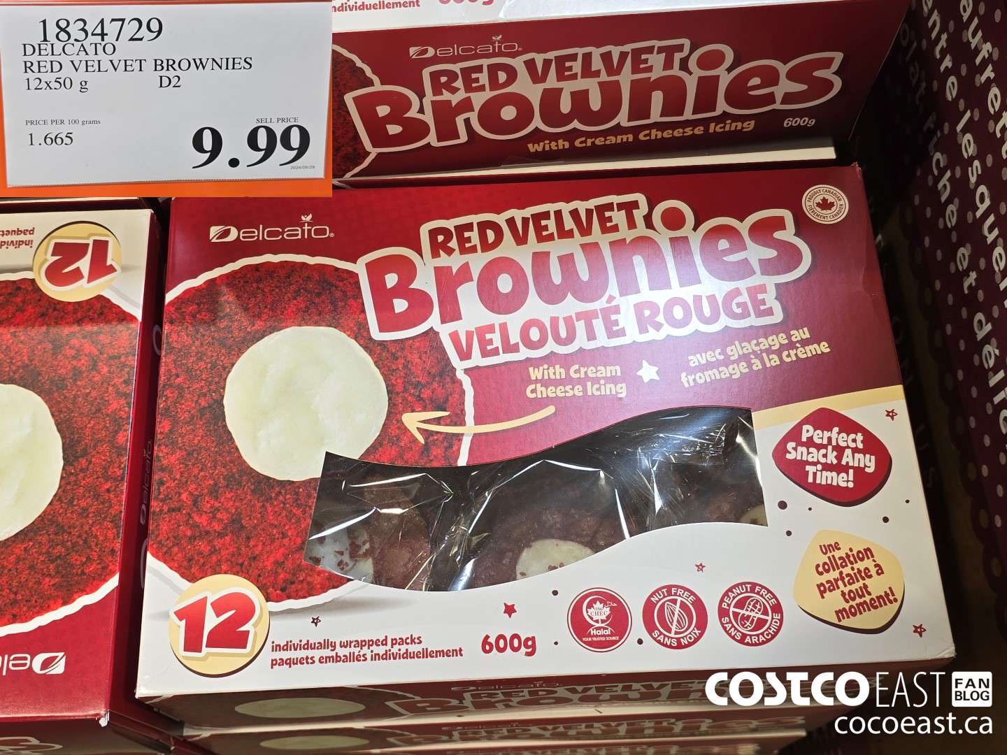 1834729 DELCATO RED VELVET BRO eal 12x50 g $9.99