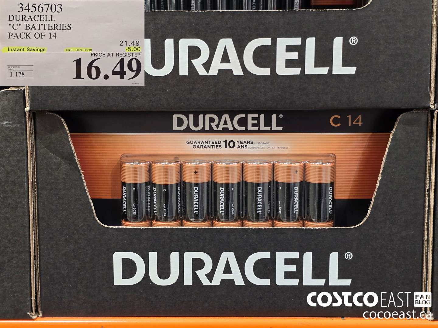 3456703 DURACELL 