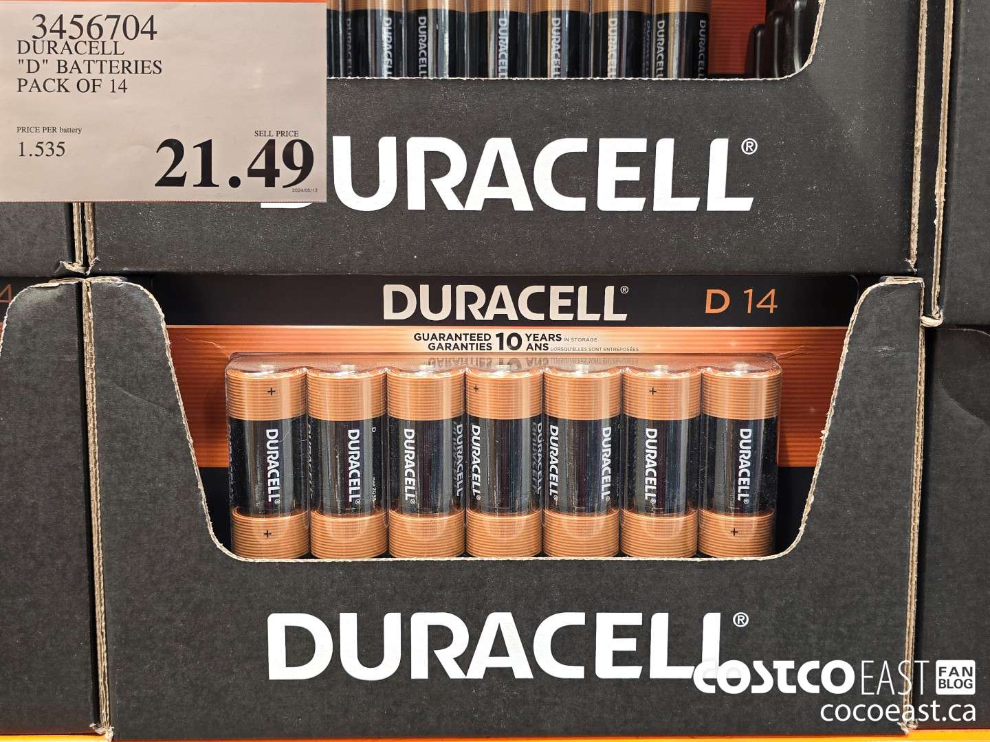 3456704 DURACELL 
