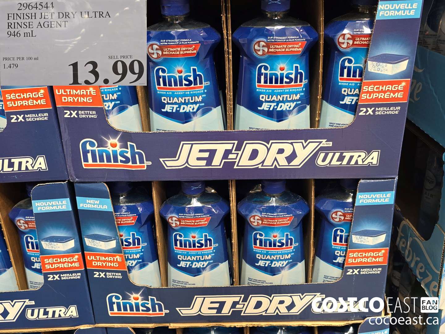 2964544 FINISH JET DRY ULTRA RINSE AGENT 946 ml $13.99