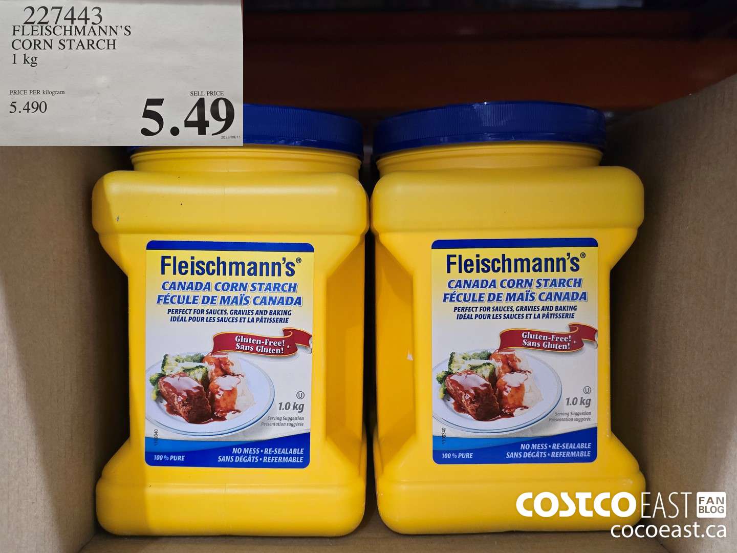 227443 FLEISCHMANN'S CORN STARCH 1 kg $5.49