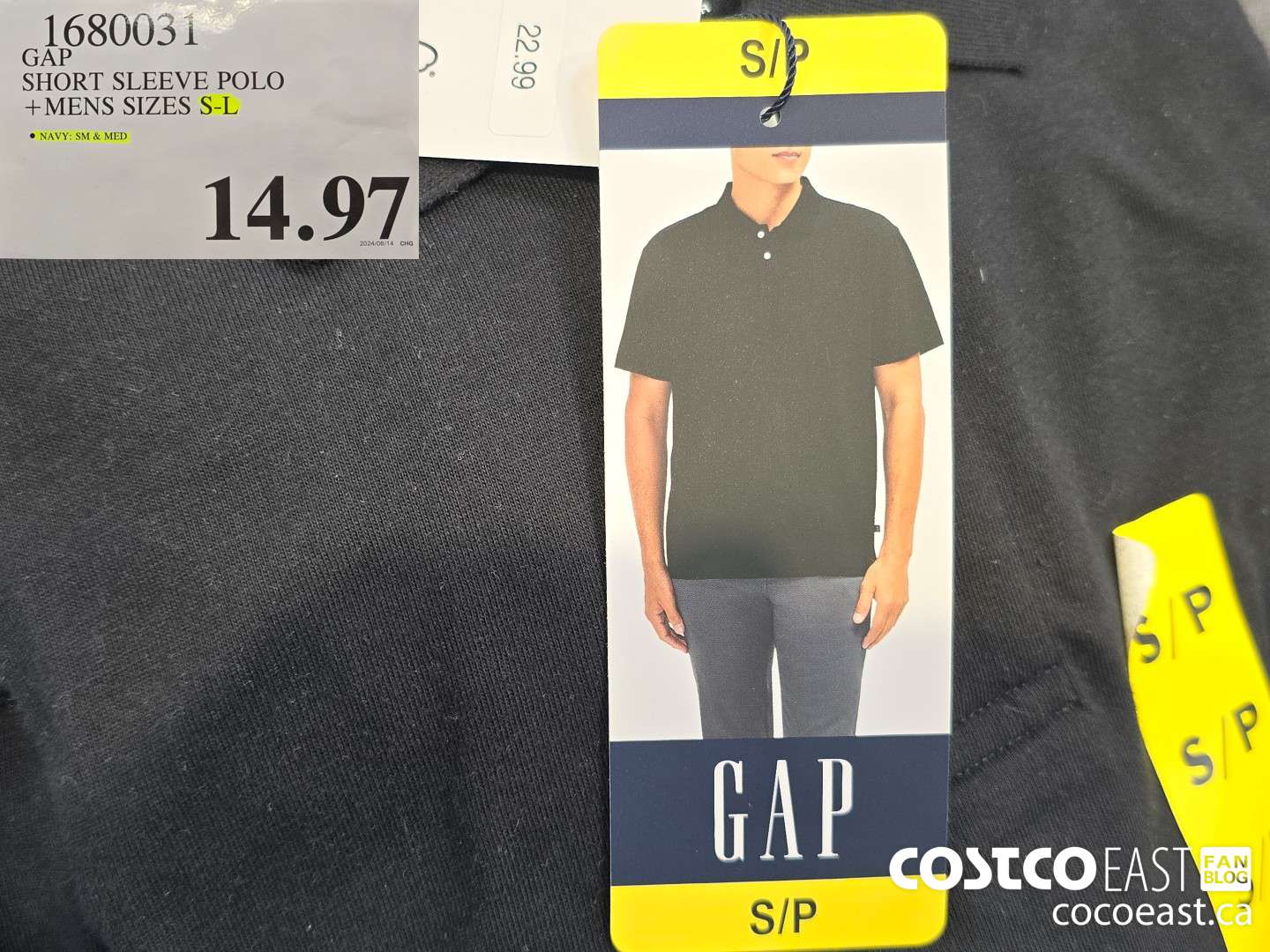 1680031 GAP SHORT SLEEVE POLO +MENS SIZES S-L $14.97