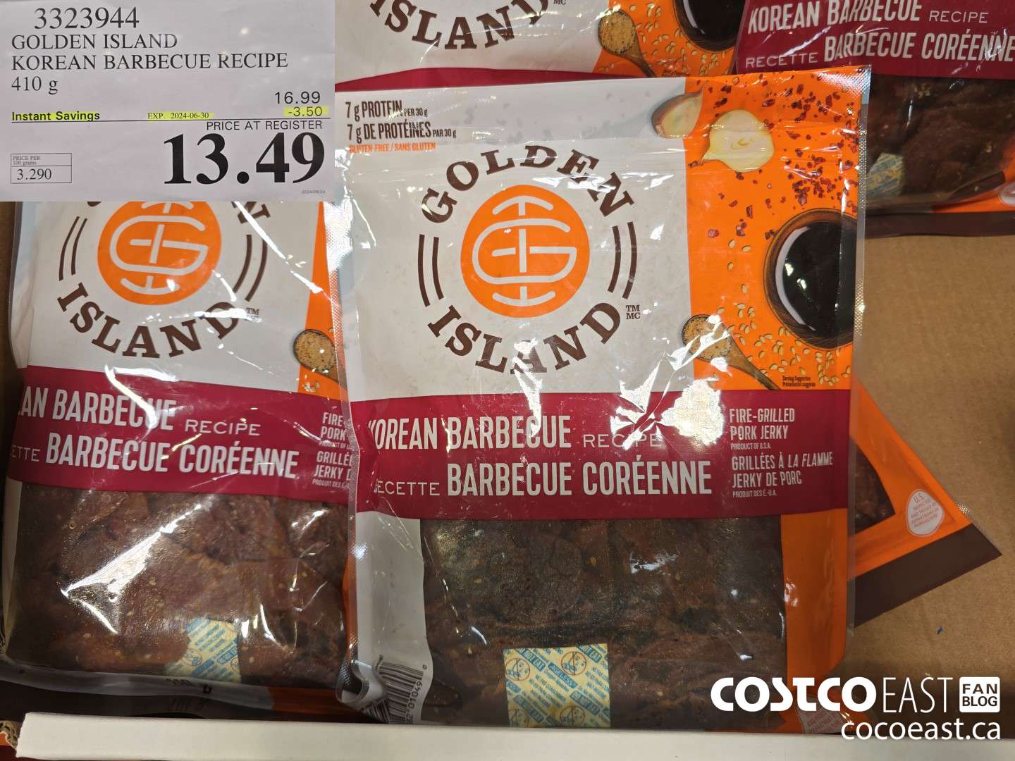 3323944 GOLDEN ISLAND KOREAN BARBECUE RECIPE 410 g ($3.50 INSTANT SAVINGS EXPIRES ON 2024-06-30) $13.49