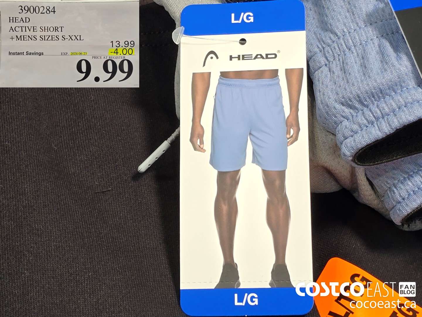 3900284 HEAD ACTIVE SHORT +MENS SIZES S-XXL ($4.00 INSTANT SAVINGS EXPIRES ON 2024-06-23) $9.99
