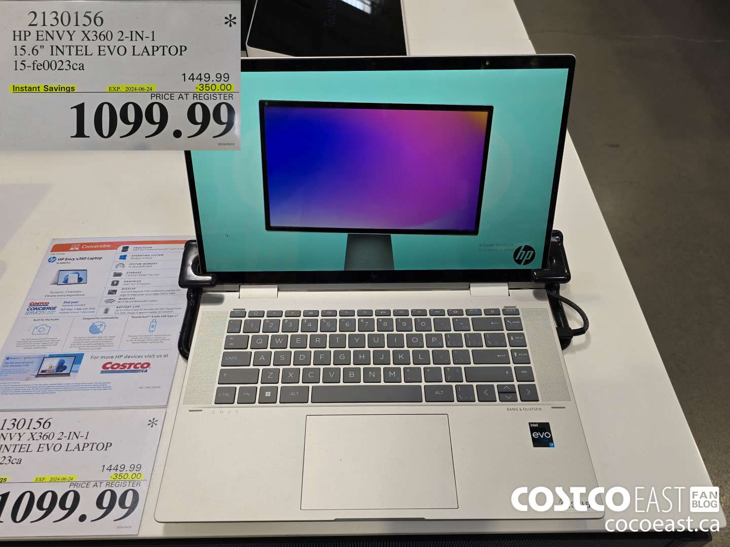 2130156 HP ENVY X360 2-IN-1 15.6