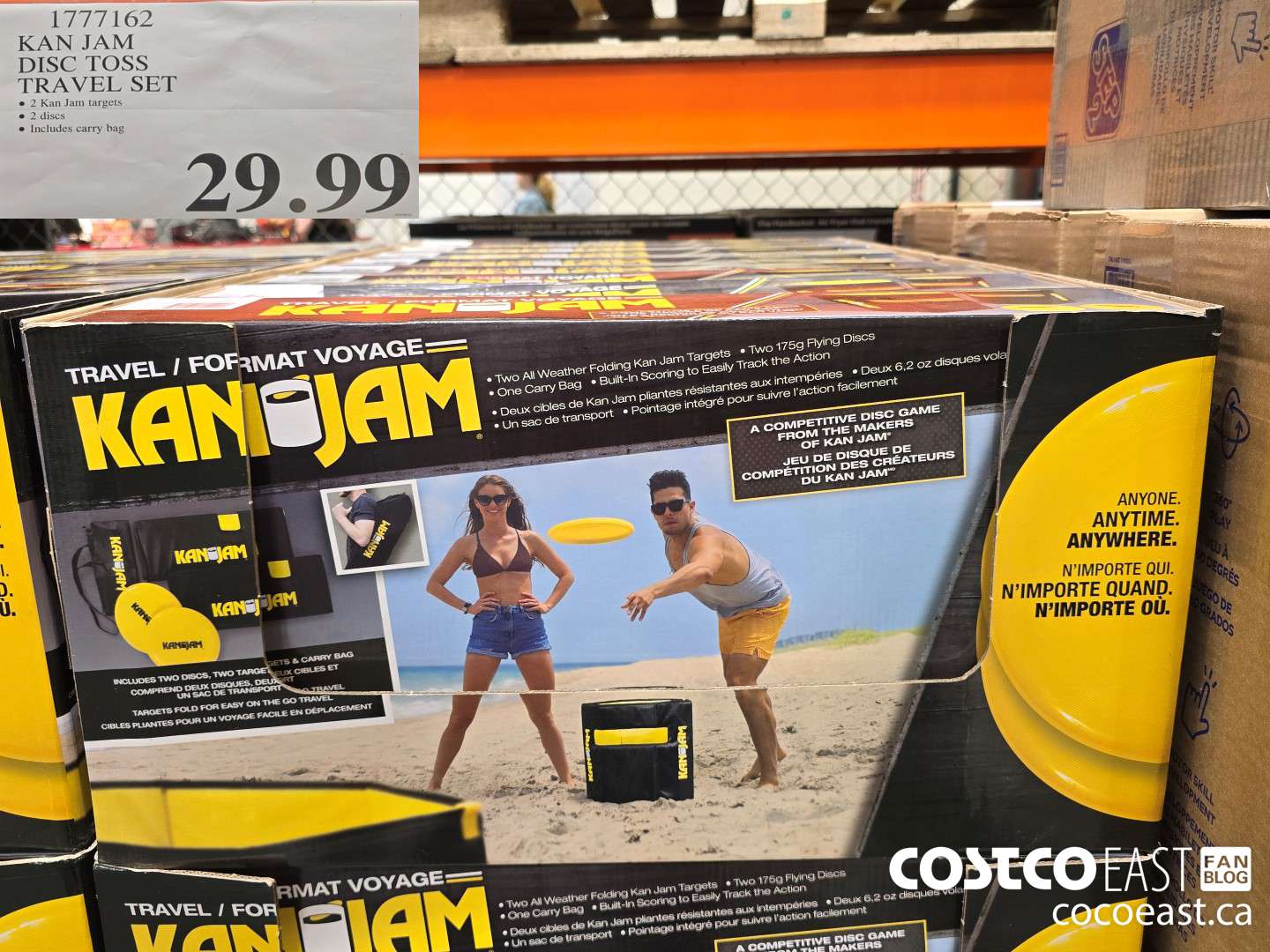 1777162 KAN JAM DISC TOSS TRAVEL SET $29.99