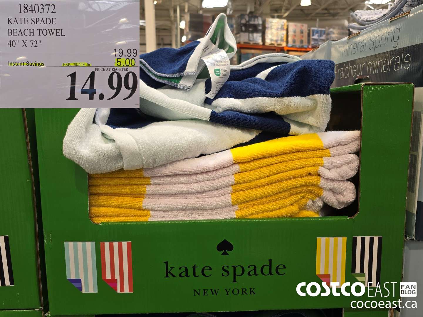 1840372 KATE SPADE BEACH TOWEL 40