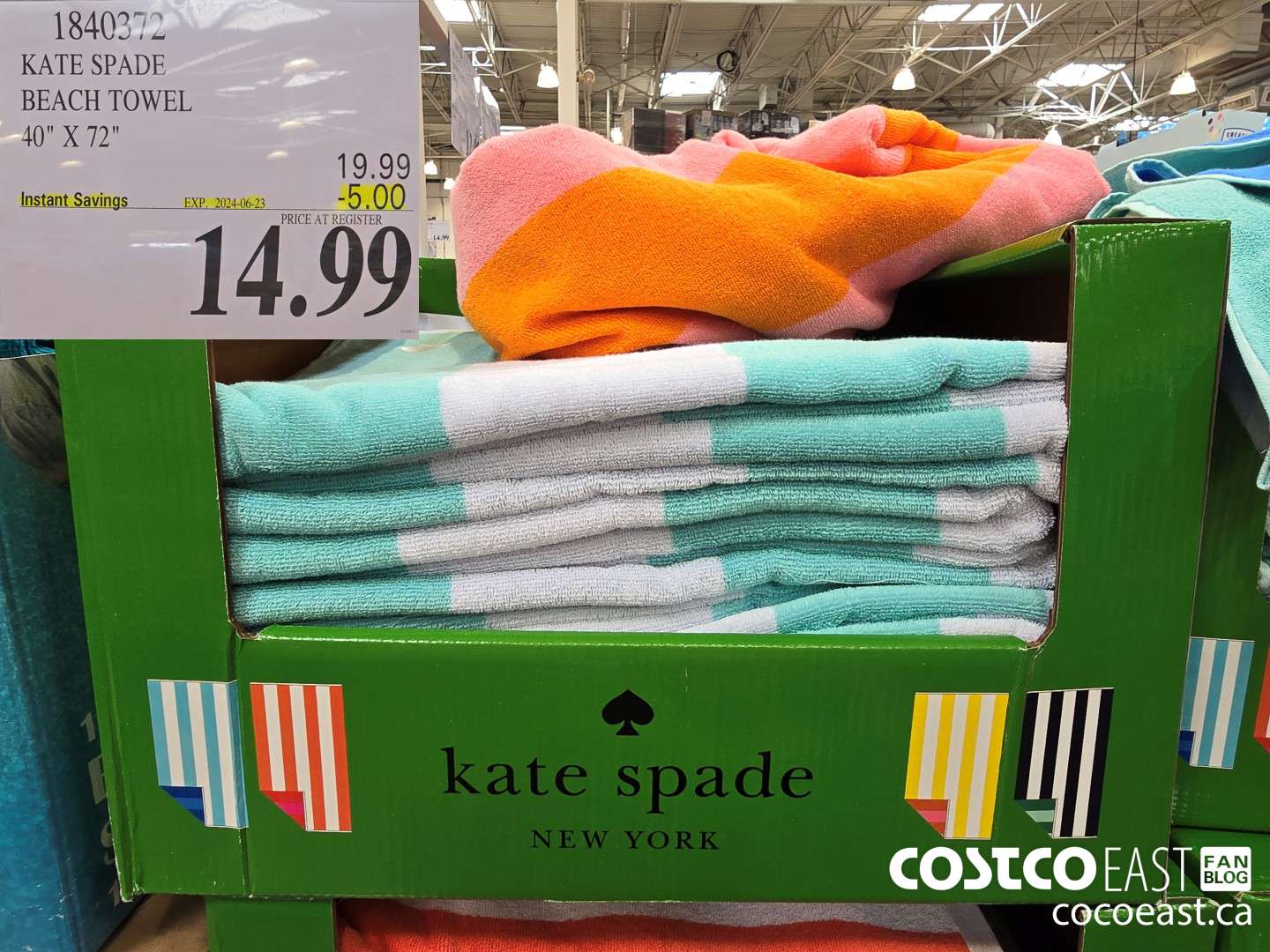 1840372 KATE SPADE BEACH TOWEL 40