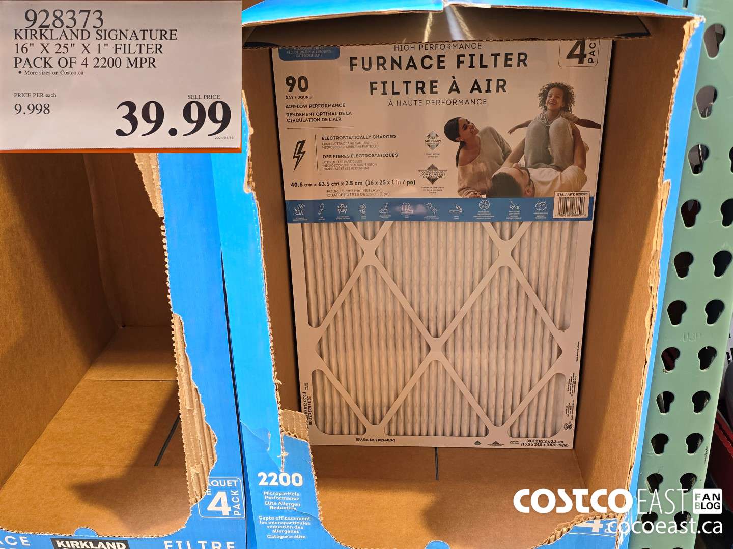 928373 KIRKLAND SIGNATURE 16