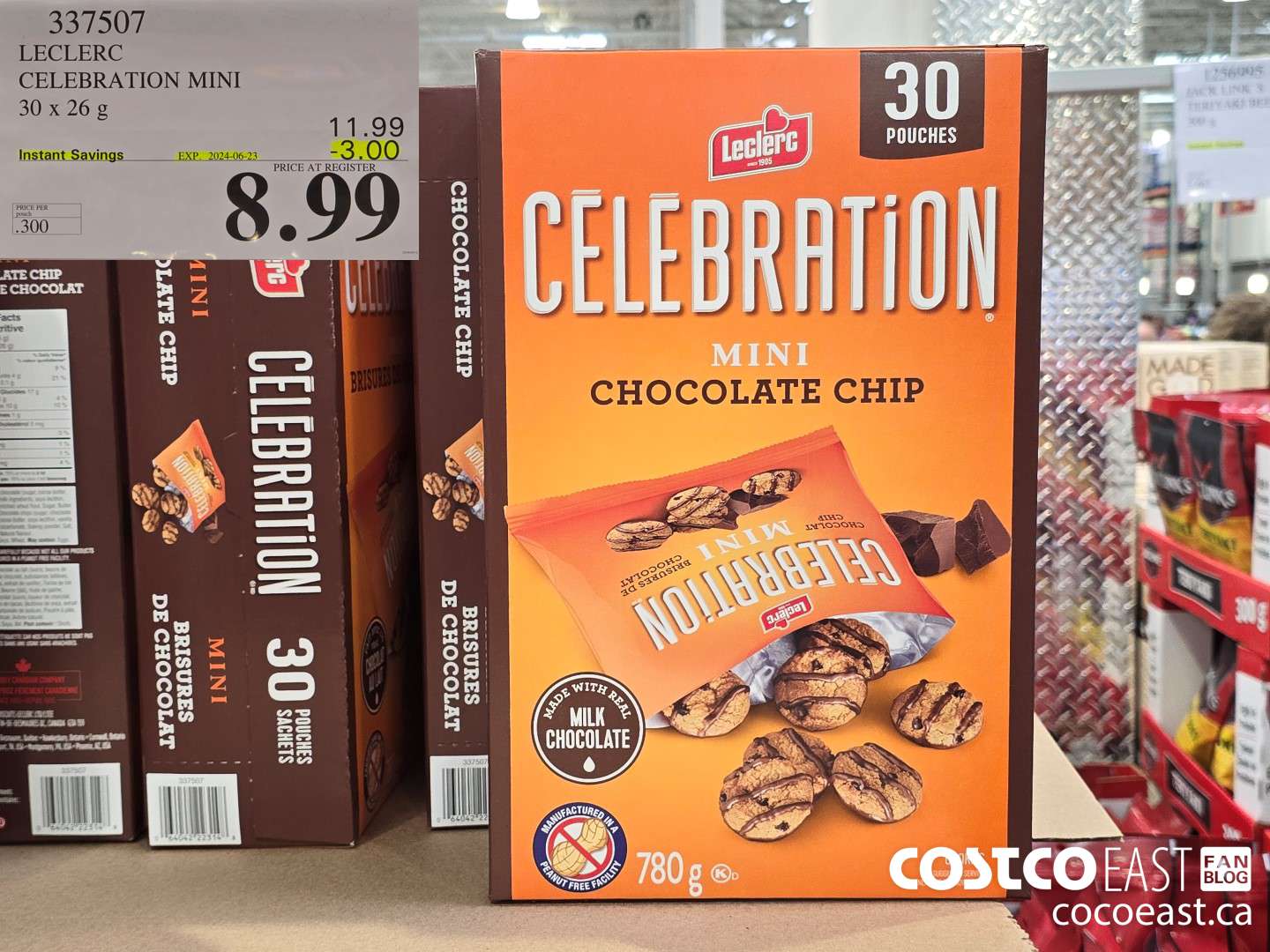 337507 LECLERC CELEBRATION MINI 30 X 26 G ($3.00 INSTANT SAVINGS EXPIRES ON 2024-06-23) $8.99