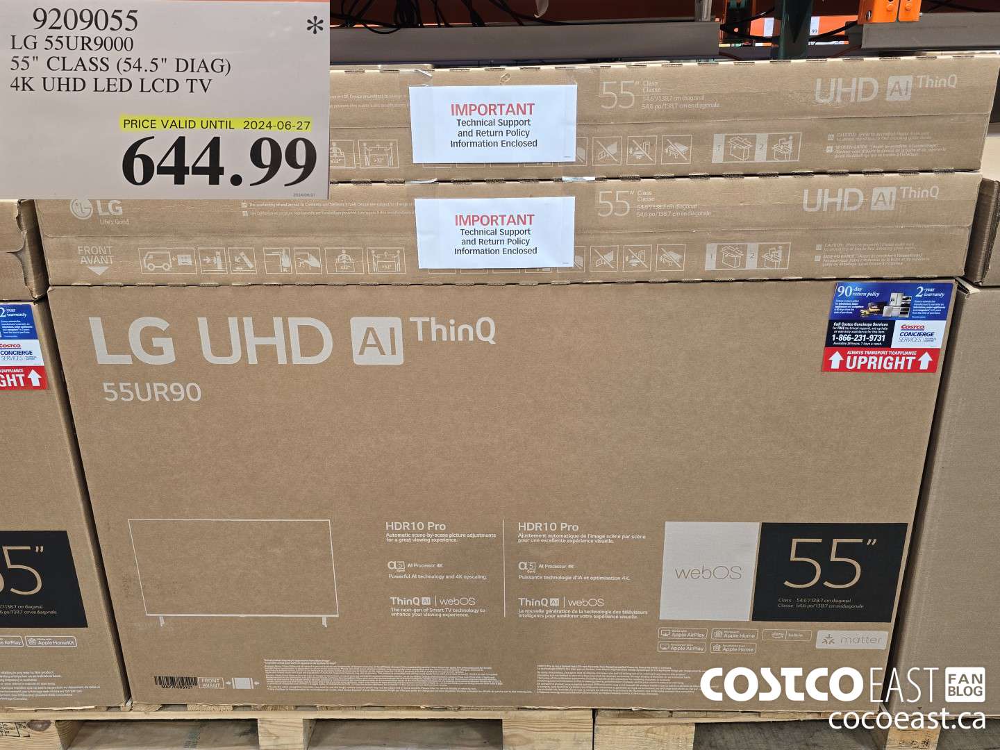 9209055 LG 55UR9000 55