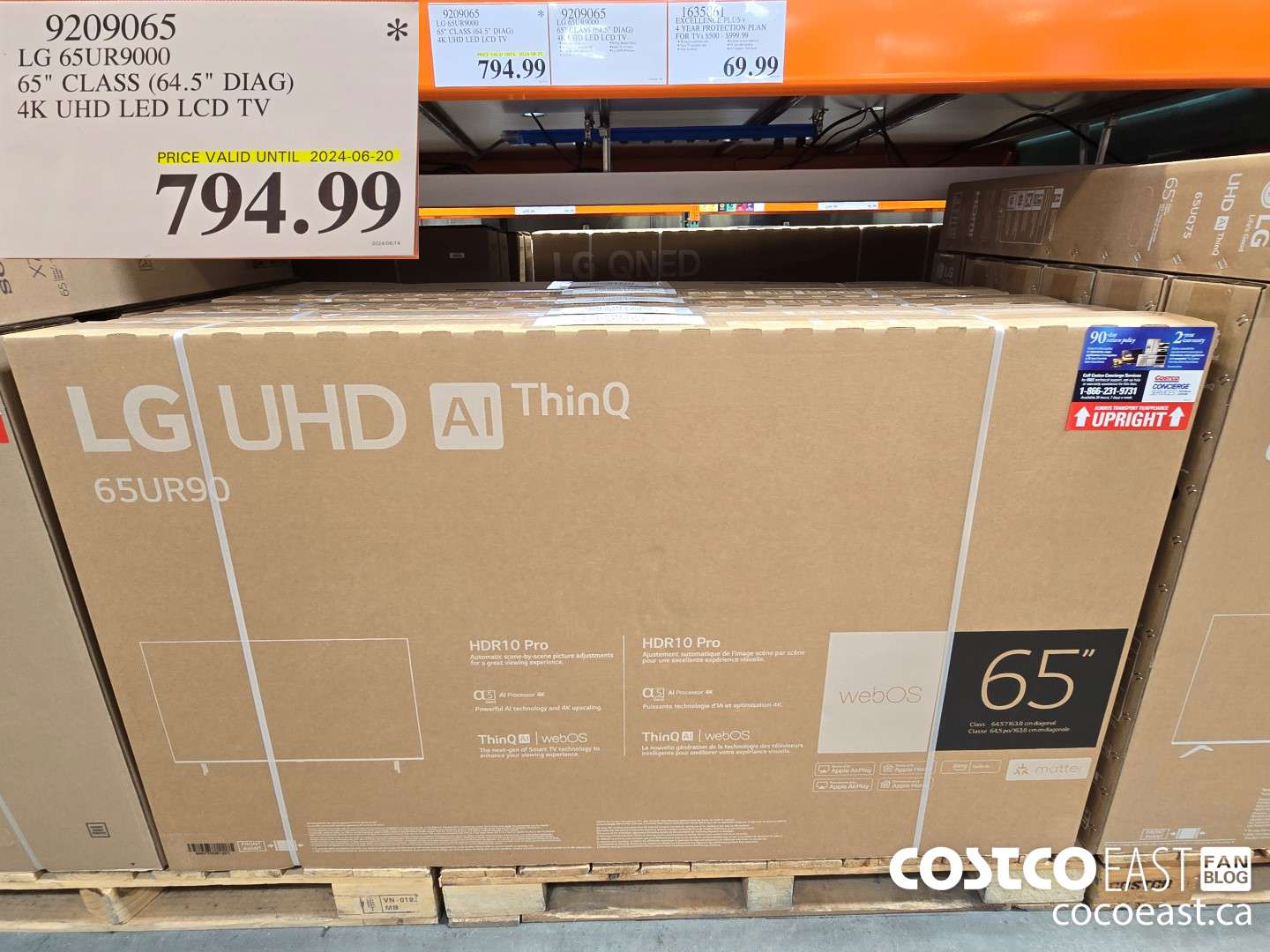 9209065 LG 65UR9000 65