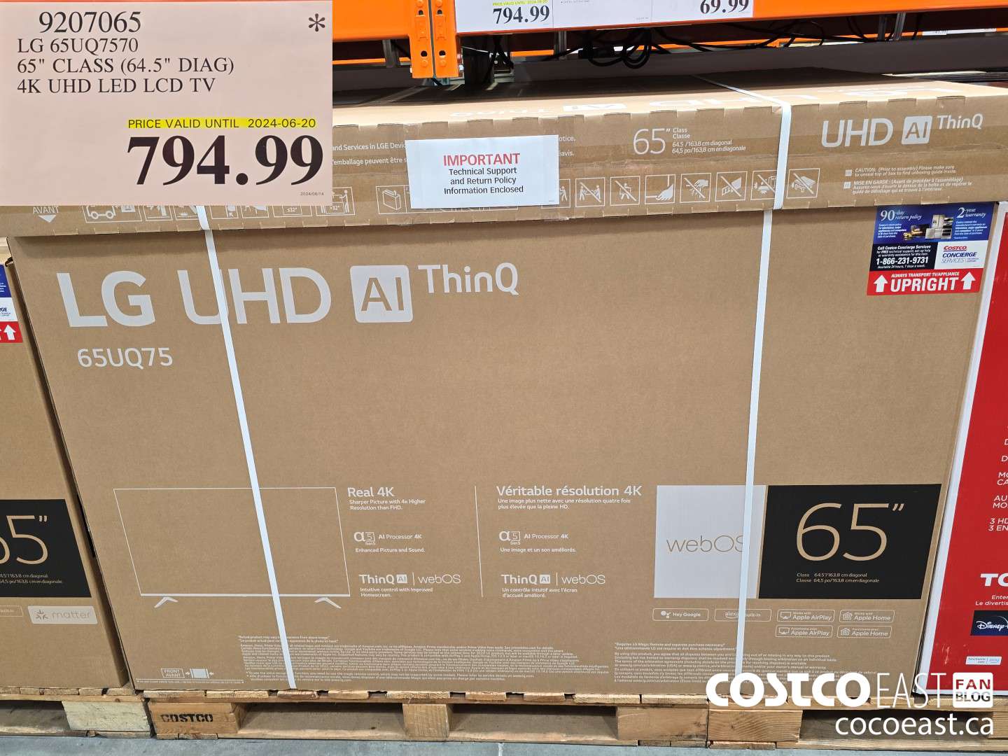 9207065 LG 65 UQ7570 65