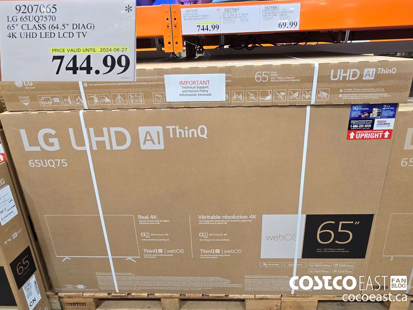 9207065 LG 65 UQ7570 65