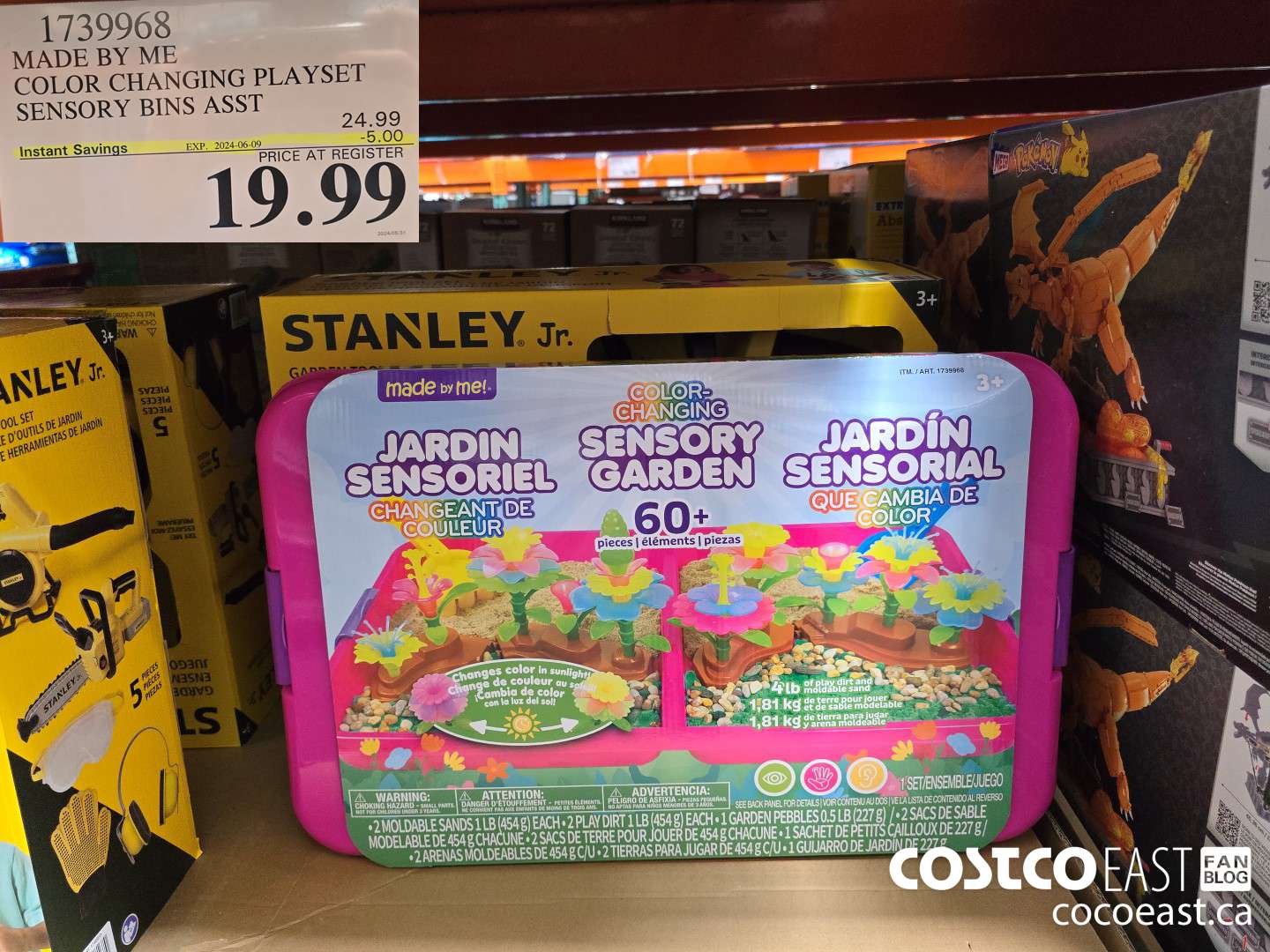 1739968 MADE BY ME COLOR CHANGING PLAYSET SENSORY BINS ASST ($5.00 INSTANT SAVINGS EXPIRES ON 2024-06-09) $19.99