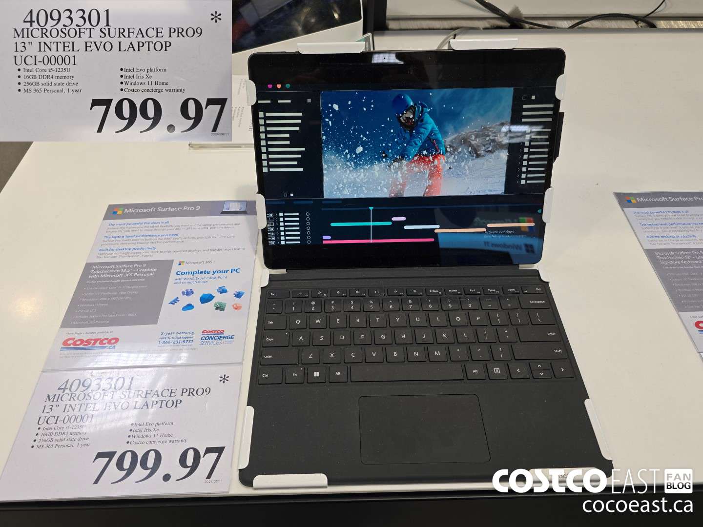 4093301 MICROSOFT SURFACE PRO9 13