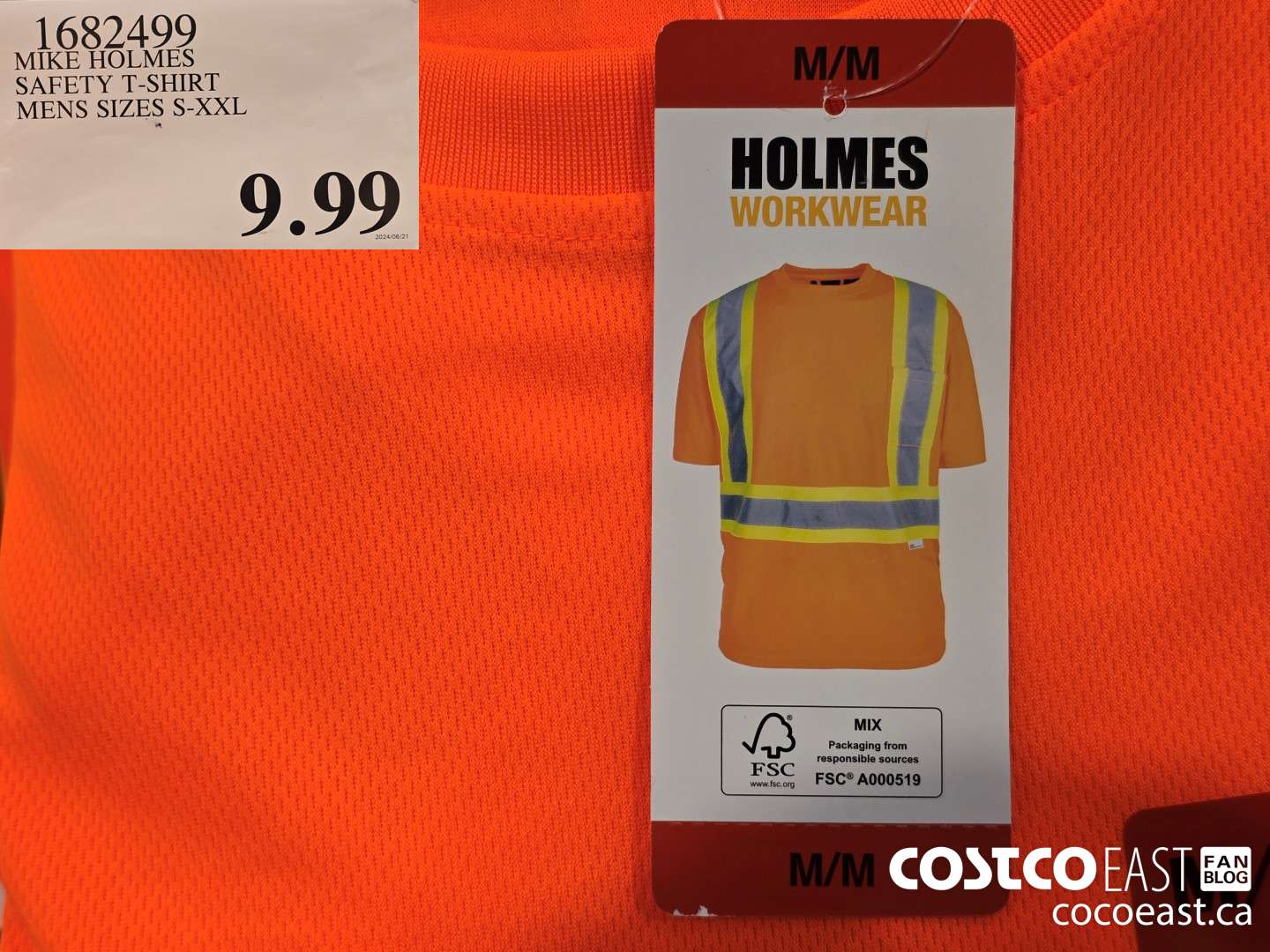 1682499 MIKE HOLMES SAFETY T-SHIRT MENS SIZES S-XXL $9.99