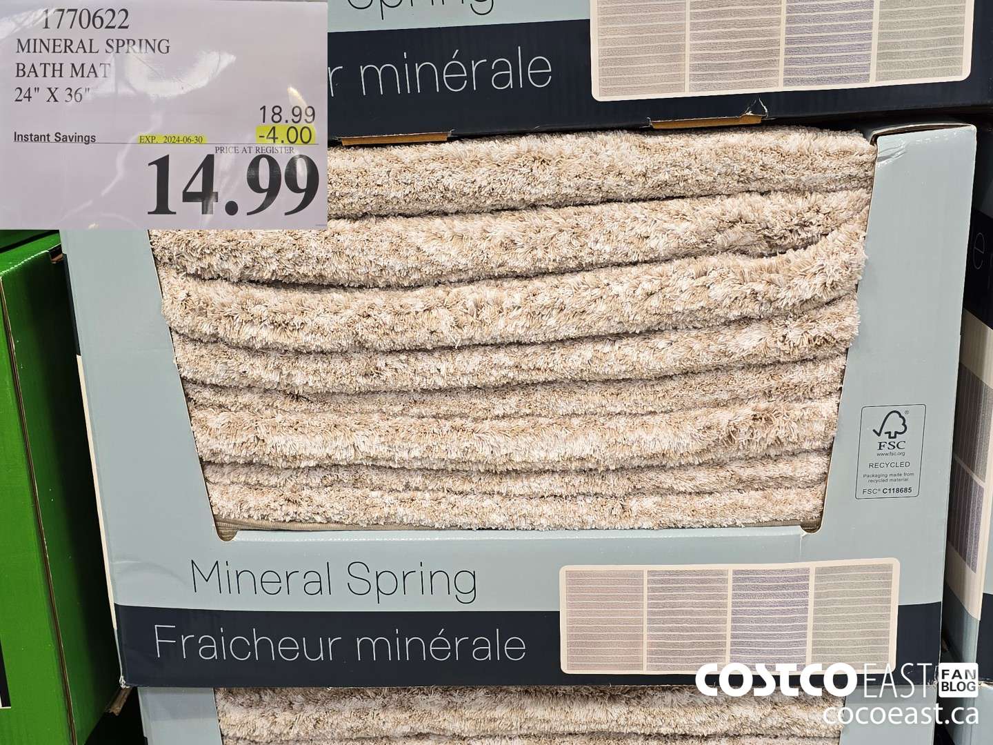 1770622 MINERAL SPRING BATH MAT 24