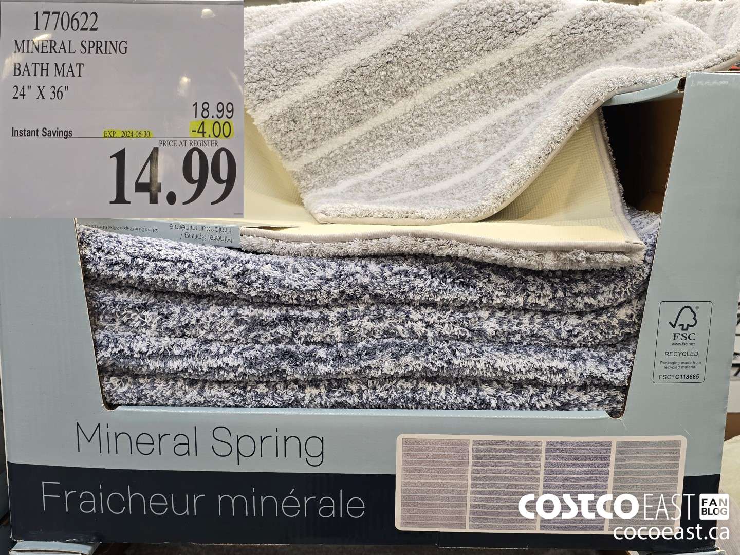 1770622 MINERAL SPRING BATH MAT 24