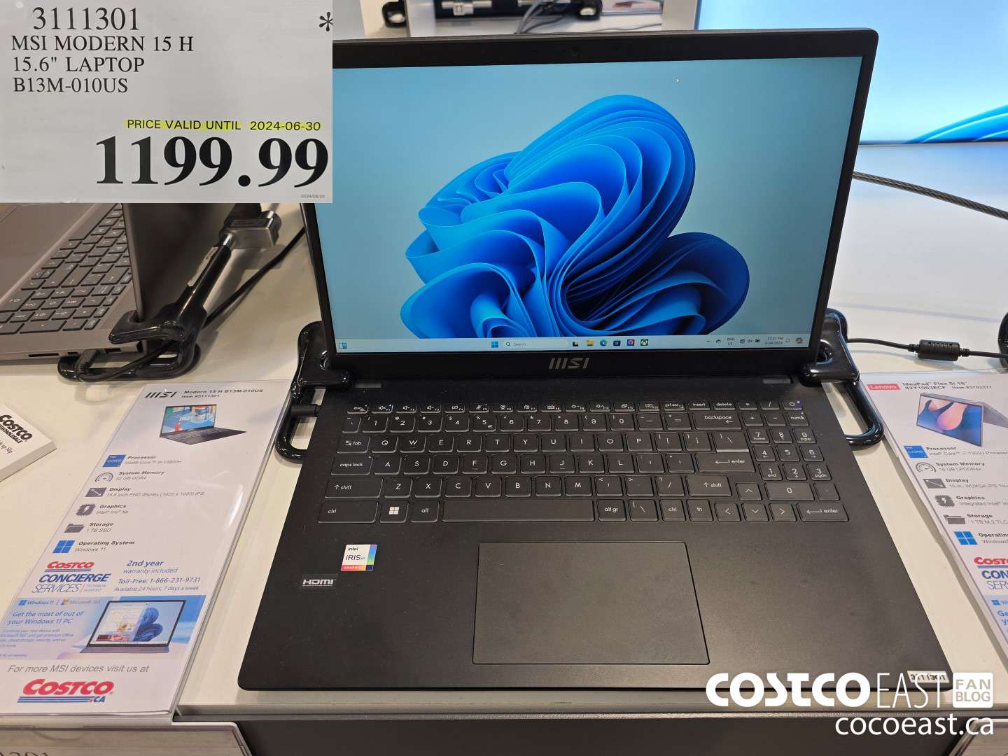 3111301 MSI MODERN 15 H 15.6