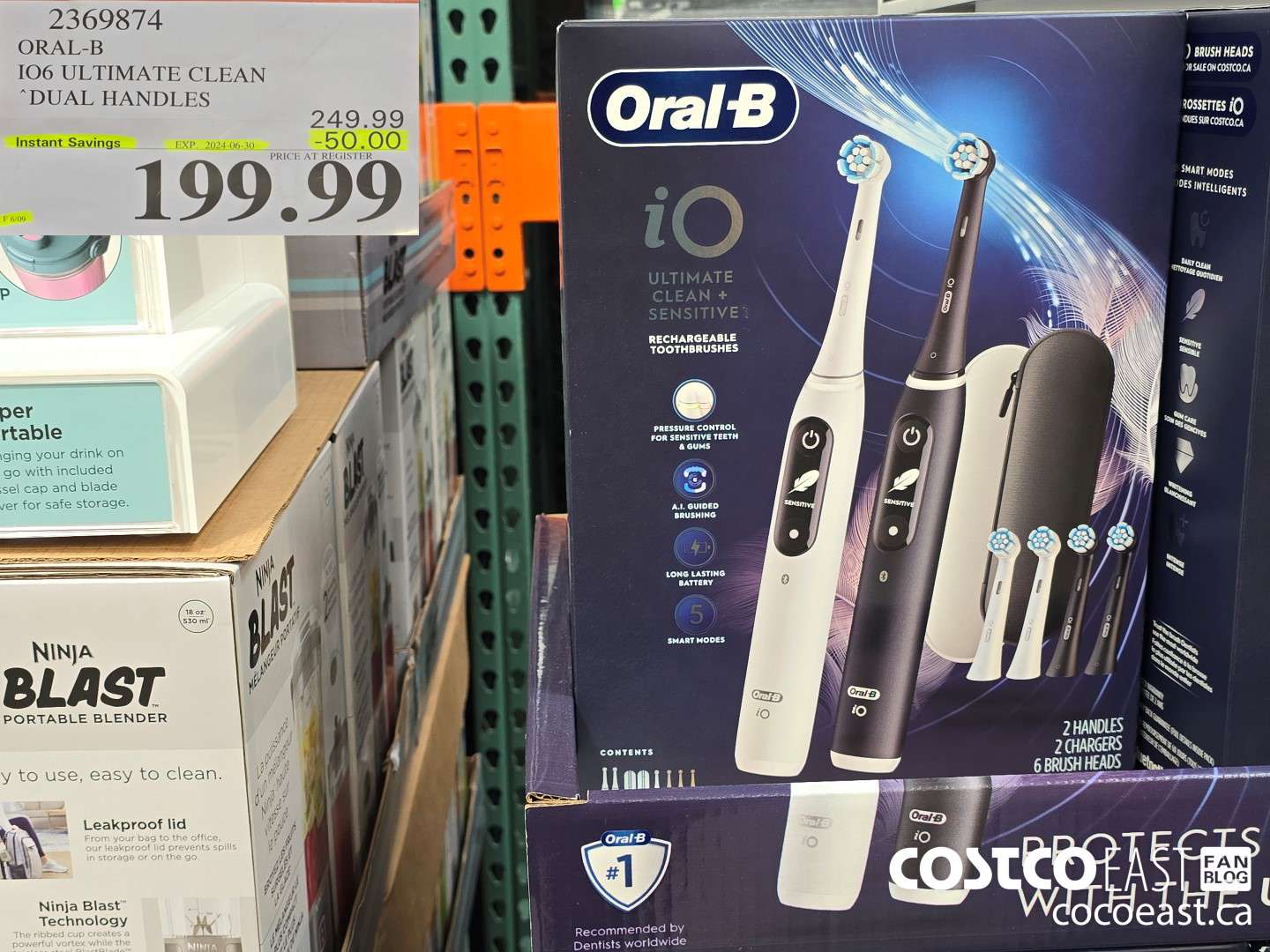 2369874 ORAL-B 106 ULTIMATE CLEAN DUAL HANDLES ($50.00 INSTANT SAVINGS EXPIRES ON 2024-06-30) $199.99