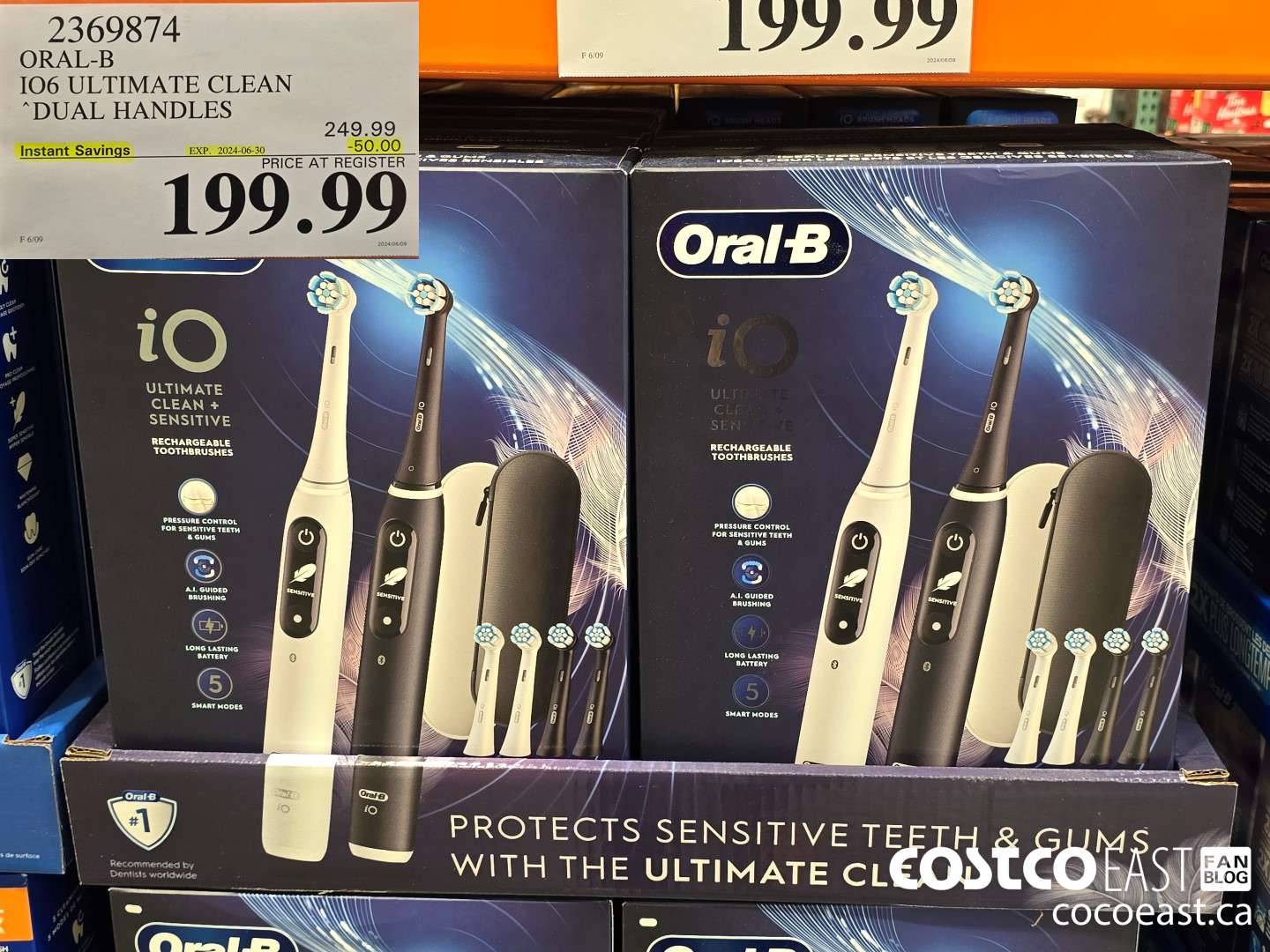 2369874 ORAL-B 106 ULTIMATE CLEAN DUAL HANDLES ($50.00 INSTANT SAVINGS EXPIRES ON 2024-06-30) $199.99