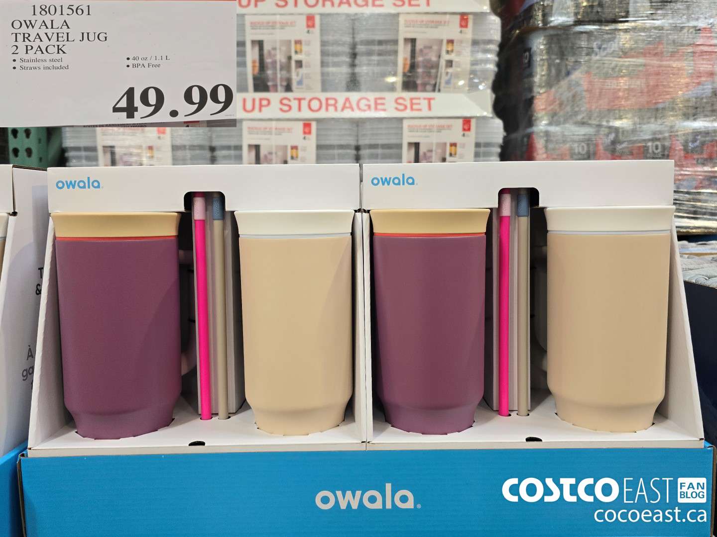 1801561 OWALA TRAVEL JUG 2 PACK $49.99