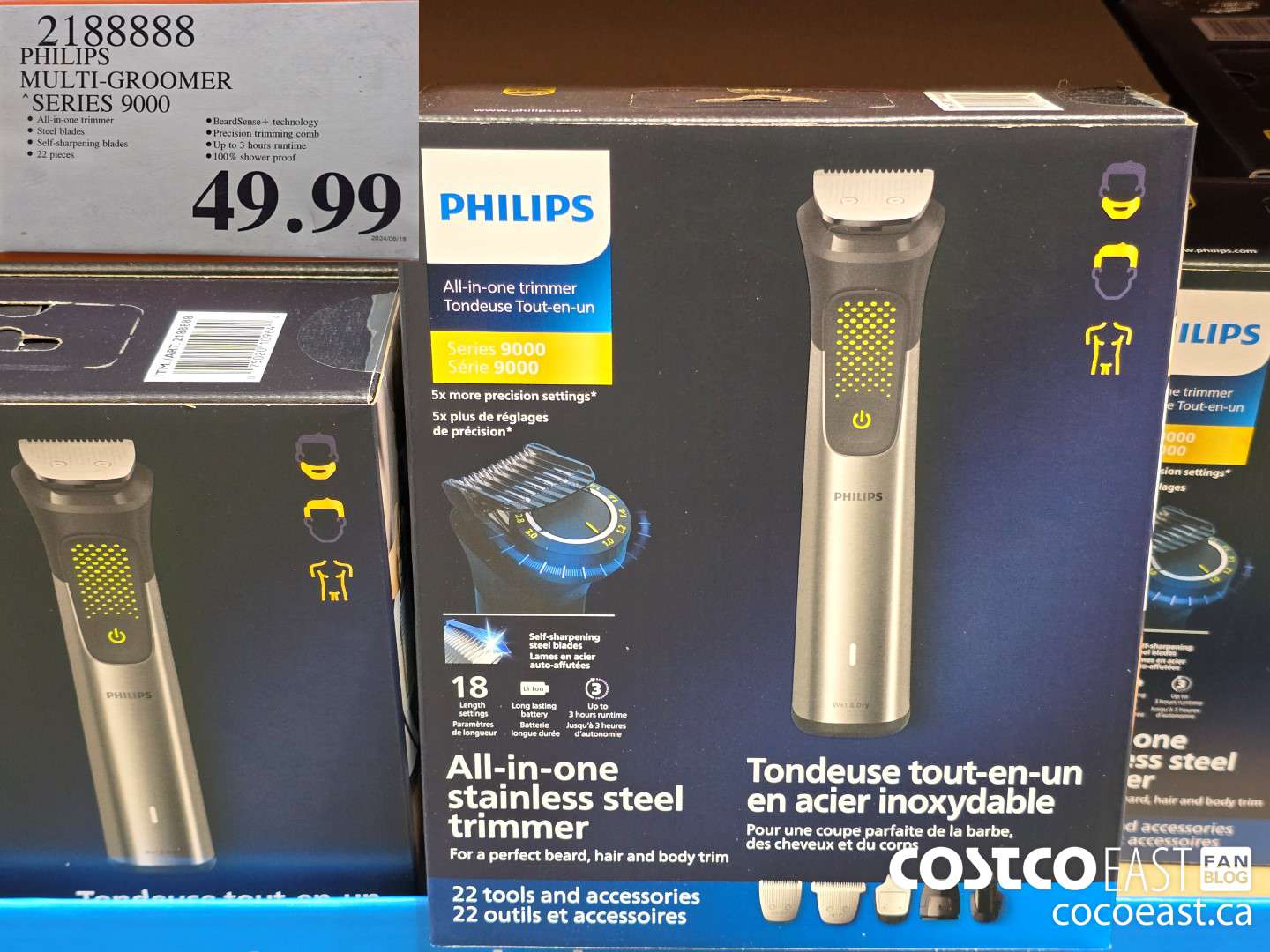 2188888 PHILIPS MULTI-GROOMER “SERIES 9000 $49.99