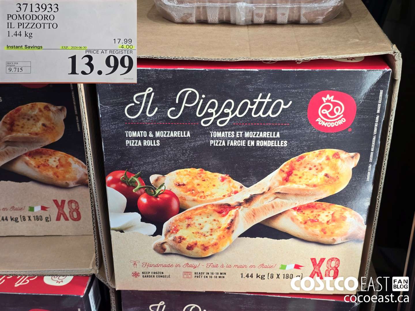 3713933 POMODORO IL PIZZOTTO 1.44 KG ($4.00 INSTANT SAVINGS EXPIRES ON 2024-06-30) $13.99