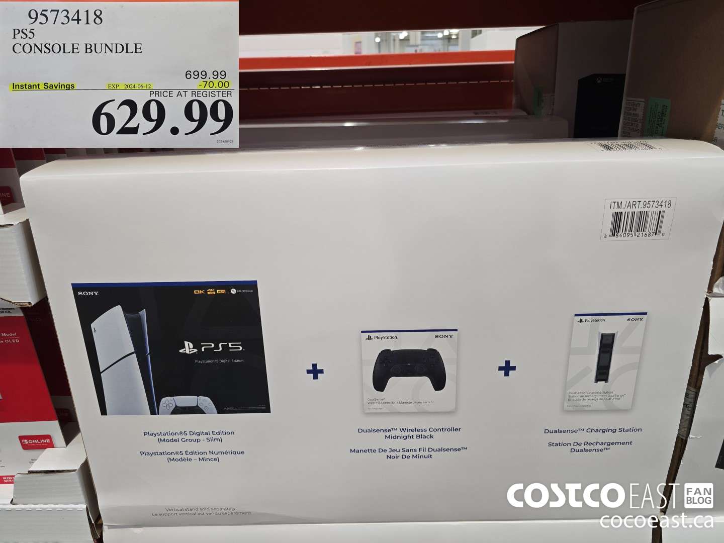 9573418 PS5 CONSOLE BUNDLE ($70.00 INSTANT SAVINGS EXPIRES ON 2024-06-12) $629.99