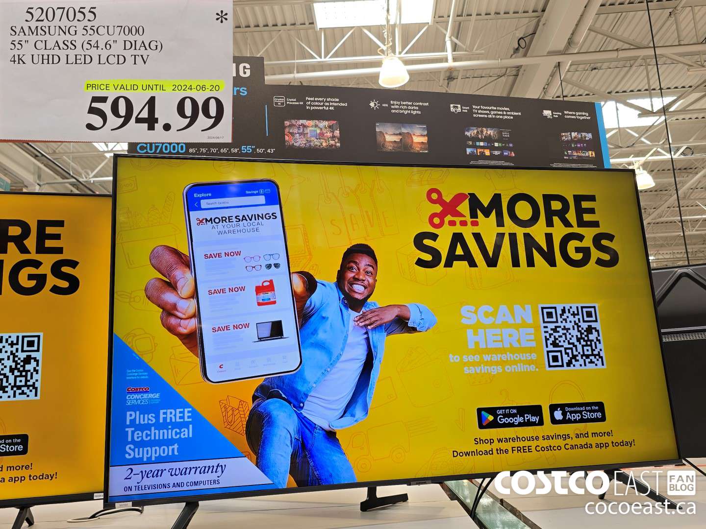 5207055 SAMSUNG 55CU7000 55