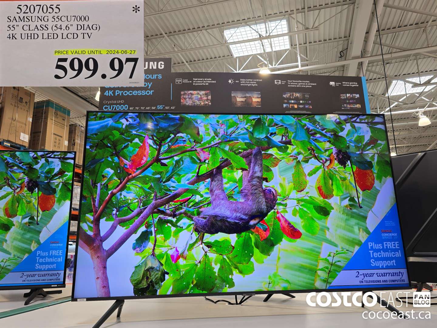 5207055 SAMSUNG 55CU7000 55