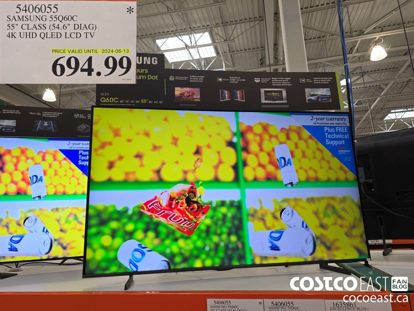 5406055 SAMSUNG 55Q60C 55