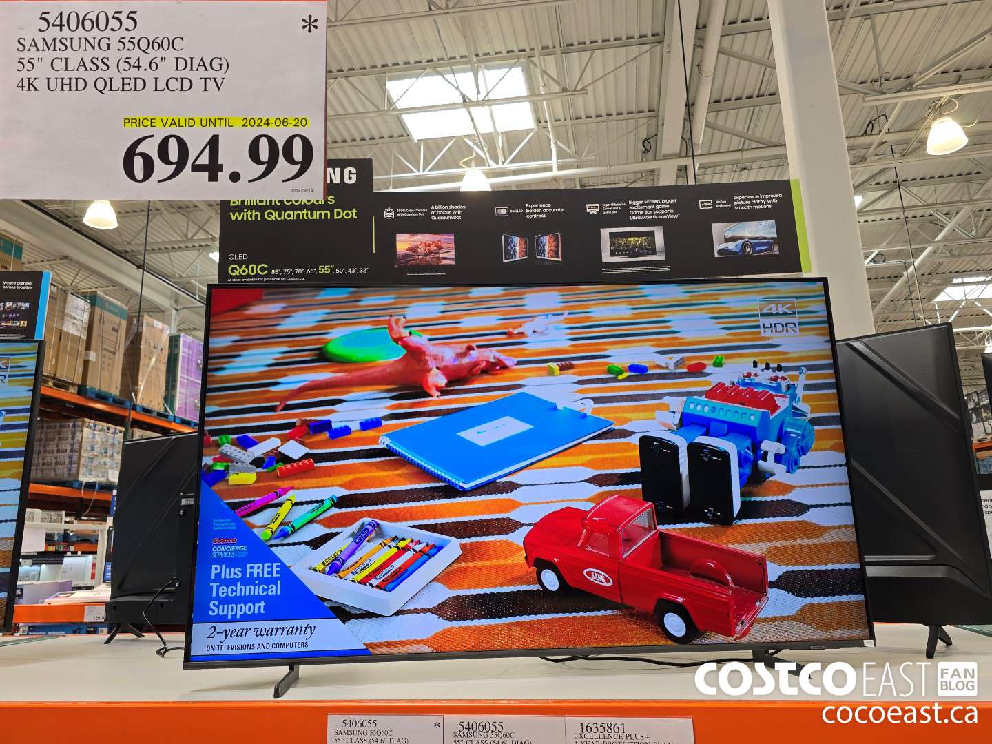 5406055 SAMSUNG 55Q60C 55