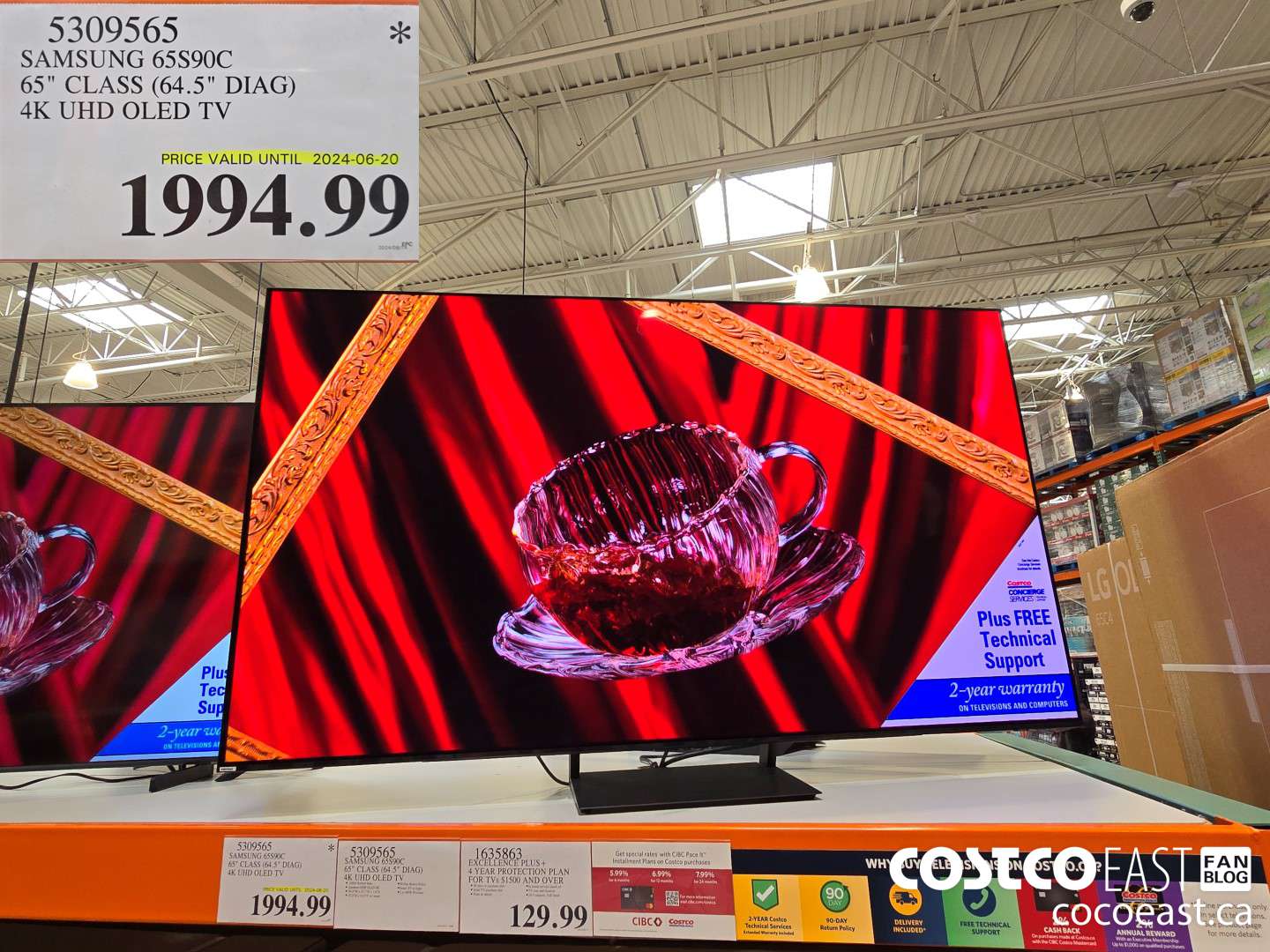 5309565 SAMSUNG 65S90C 65