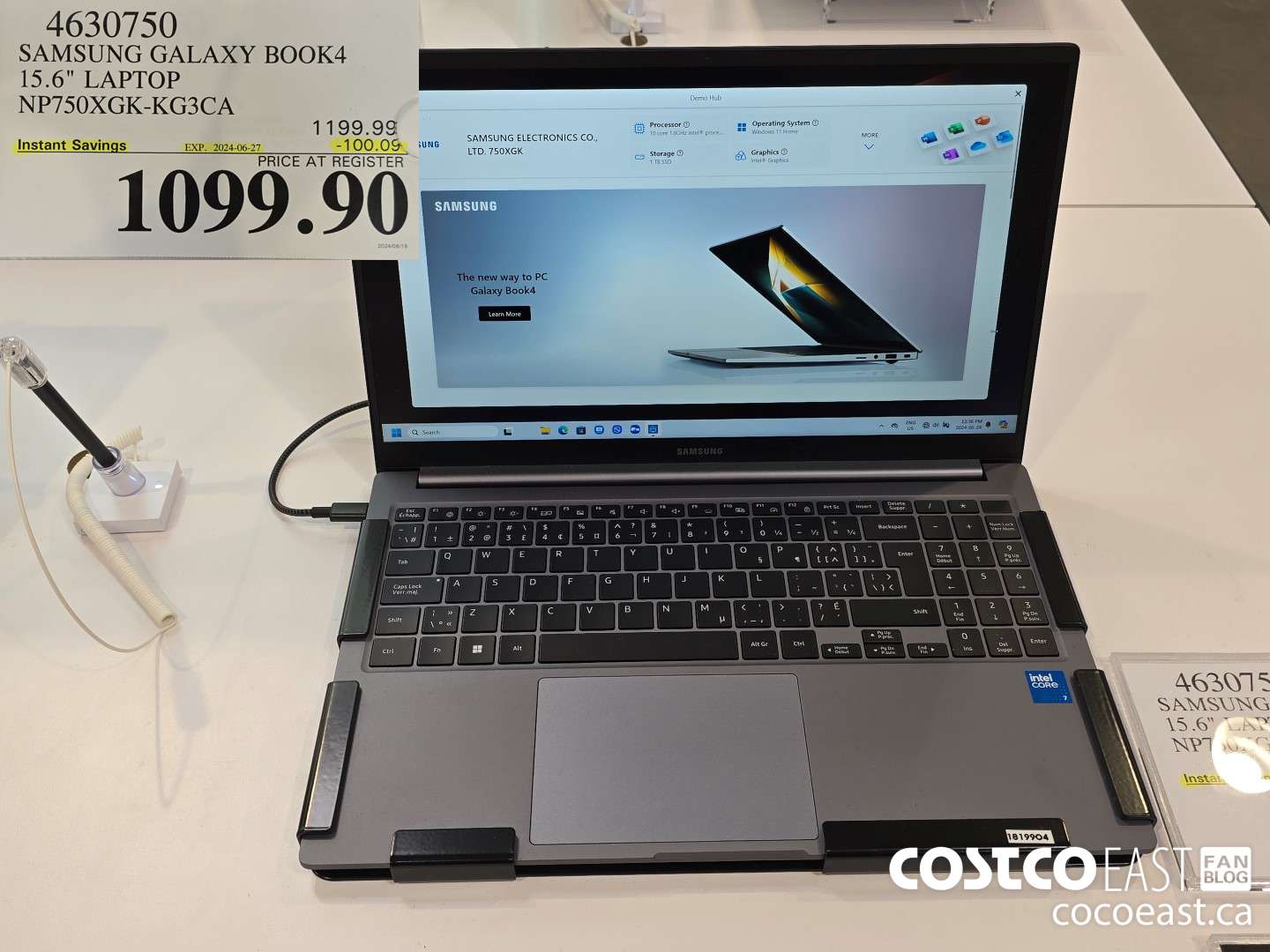 4630750 SAMSUNG GALAXY BOOK4 15.6