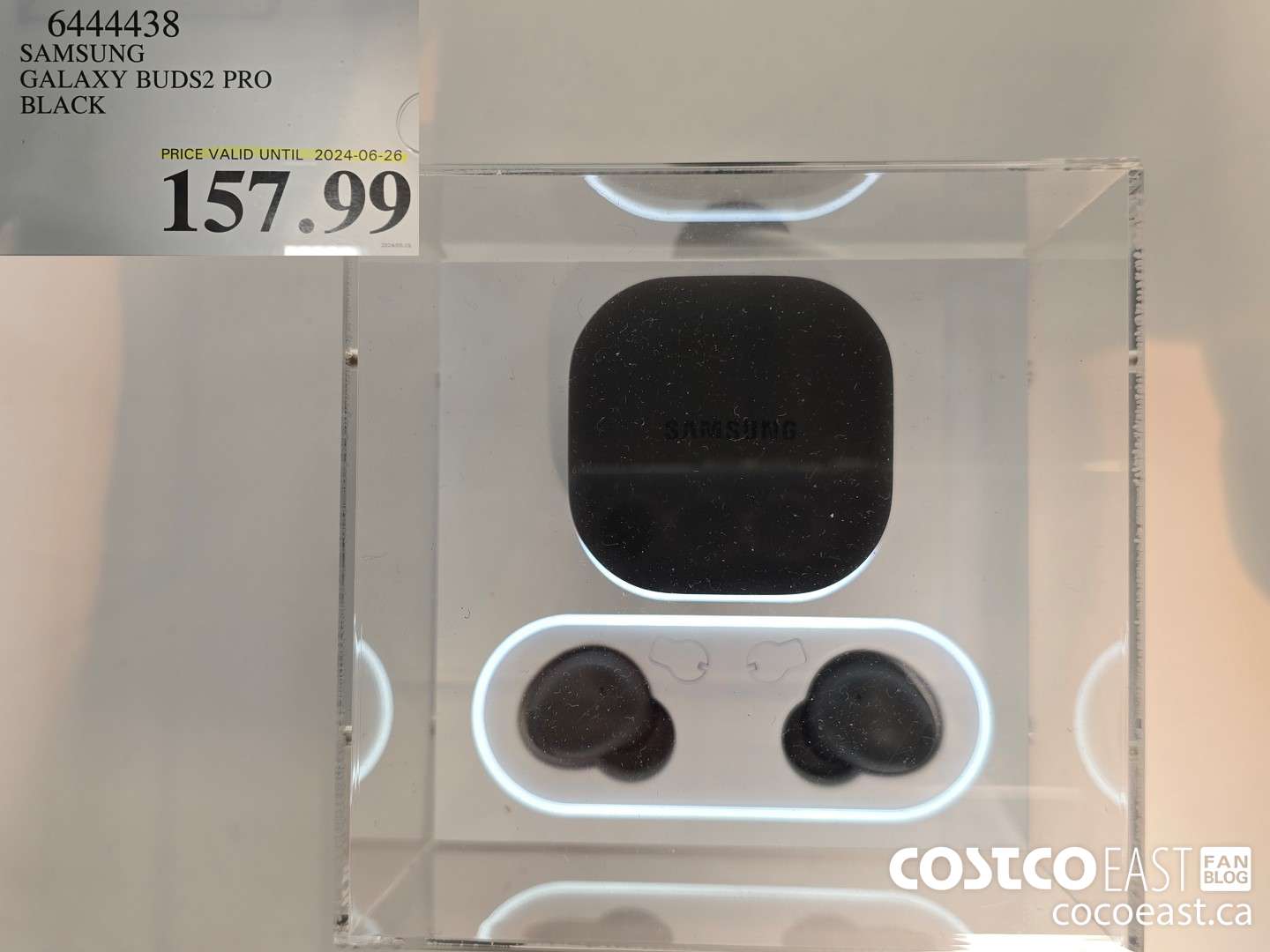 6444438 SAMSUNG GALAXY BUDS2 PRO BLACK $157.99