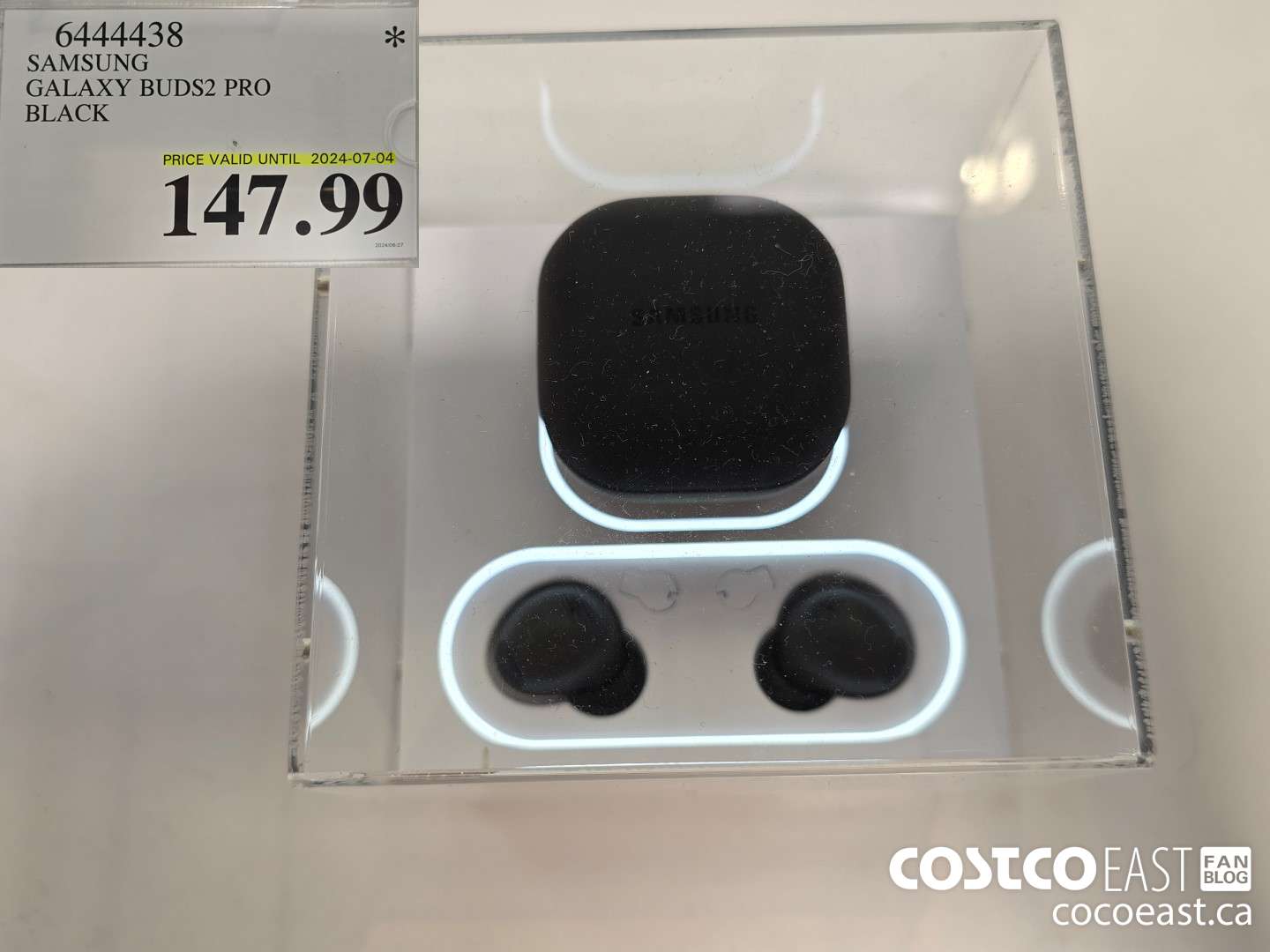 6444438 SAMSUNG GALAXY BUDS2 PRO BLACK $147.99