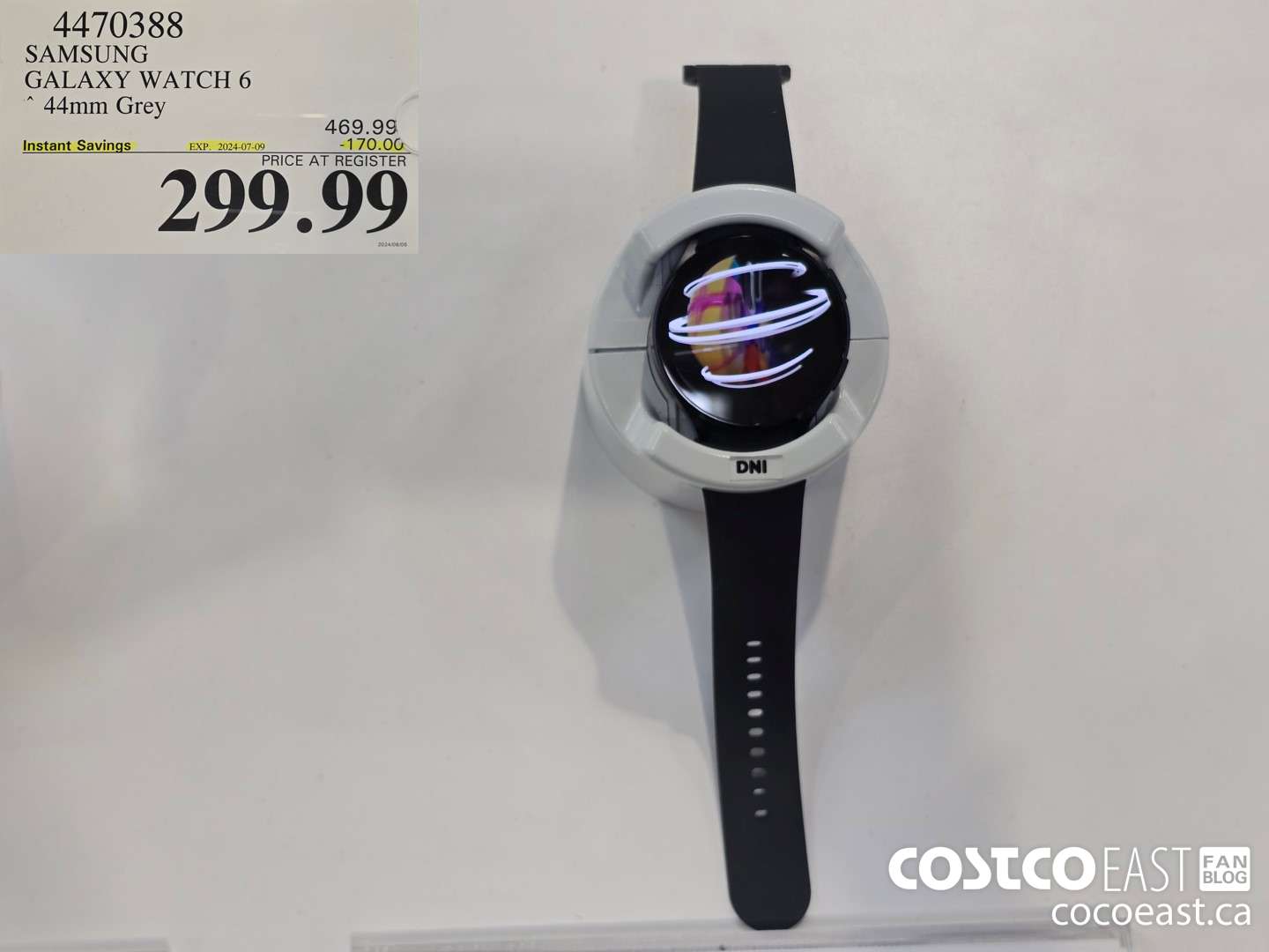 4470388 SAMSUNG GALAXY WATCH 6 44mm Grey ($170.00 INSTANT SAVINGS EXPIRES ON 2024-07-09) $299.99