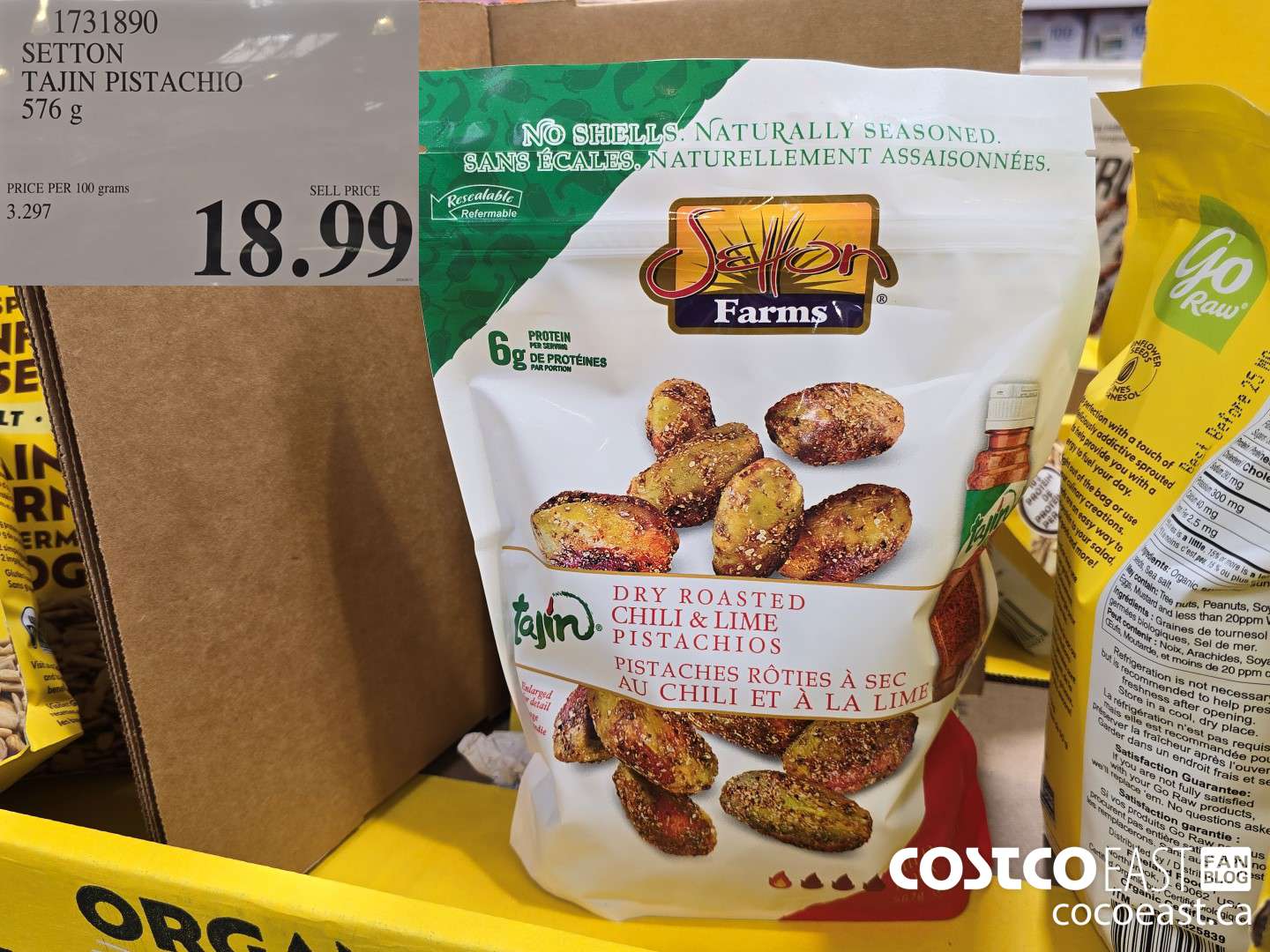 1731890 SETTON TAJIN PISTACHIO 576 g $18.99