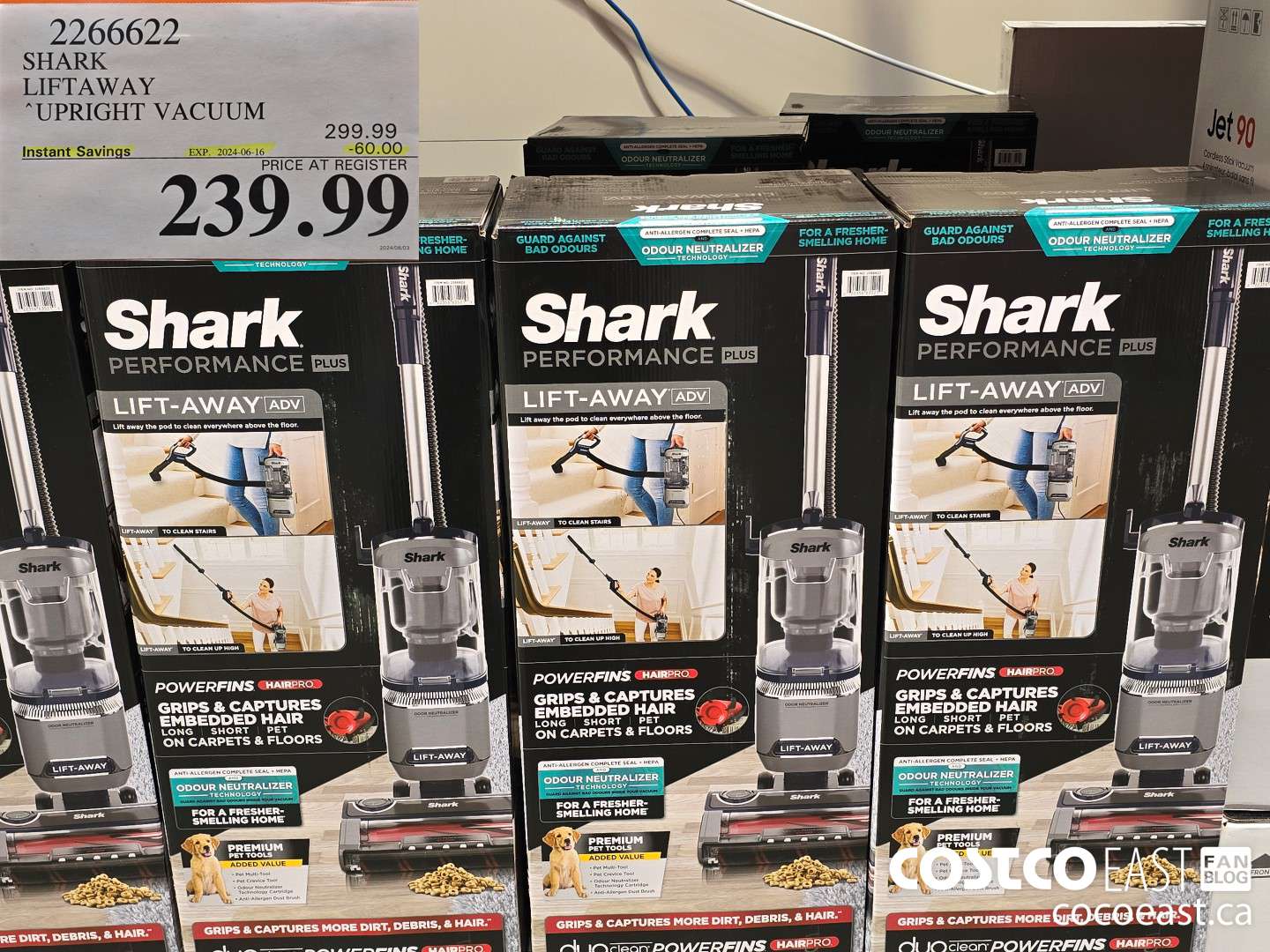 2266622 SHARK LIFTAWAY UPRIGHT VACUUM ($60.00 INSTANT SAVINGS EXPIRES ON 2024-06-16) $239.99