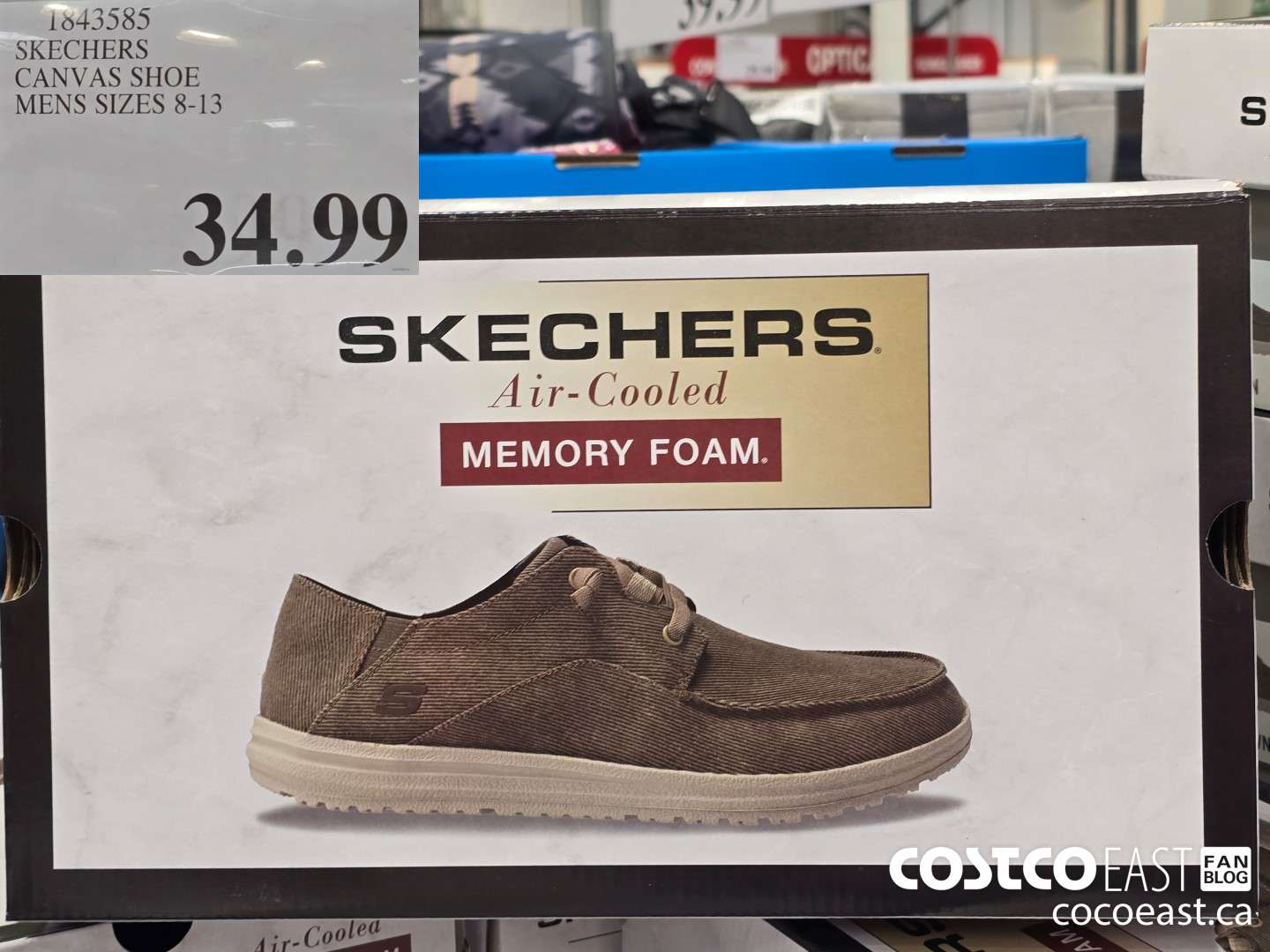 1043585 SKECHERS CANVAS SHOE MENS SIZES 8-13 $34.99