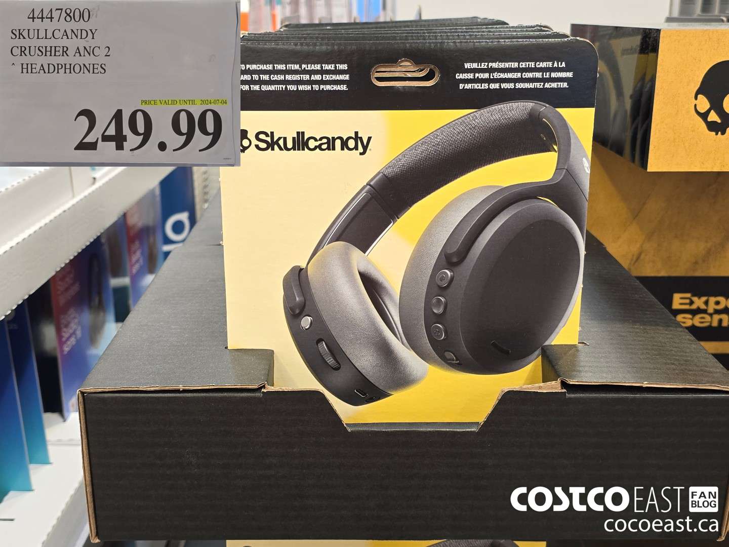 4447800 SKULLCANDY CRUSHER ANC 2 HEADPHONES $249.99