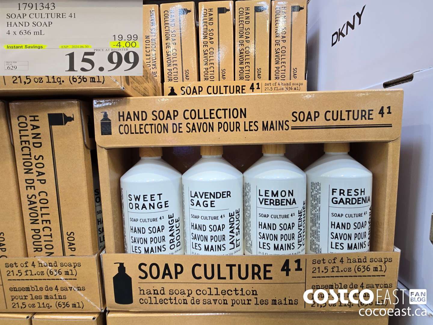 1791343 SOAP CULTURE 41 HAND SOAP 4 x 636 mL ($4.00 INSTANT SAVINGS EXPIRES ON 2024-06-30) $15.99